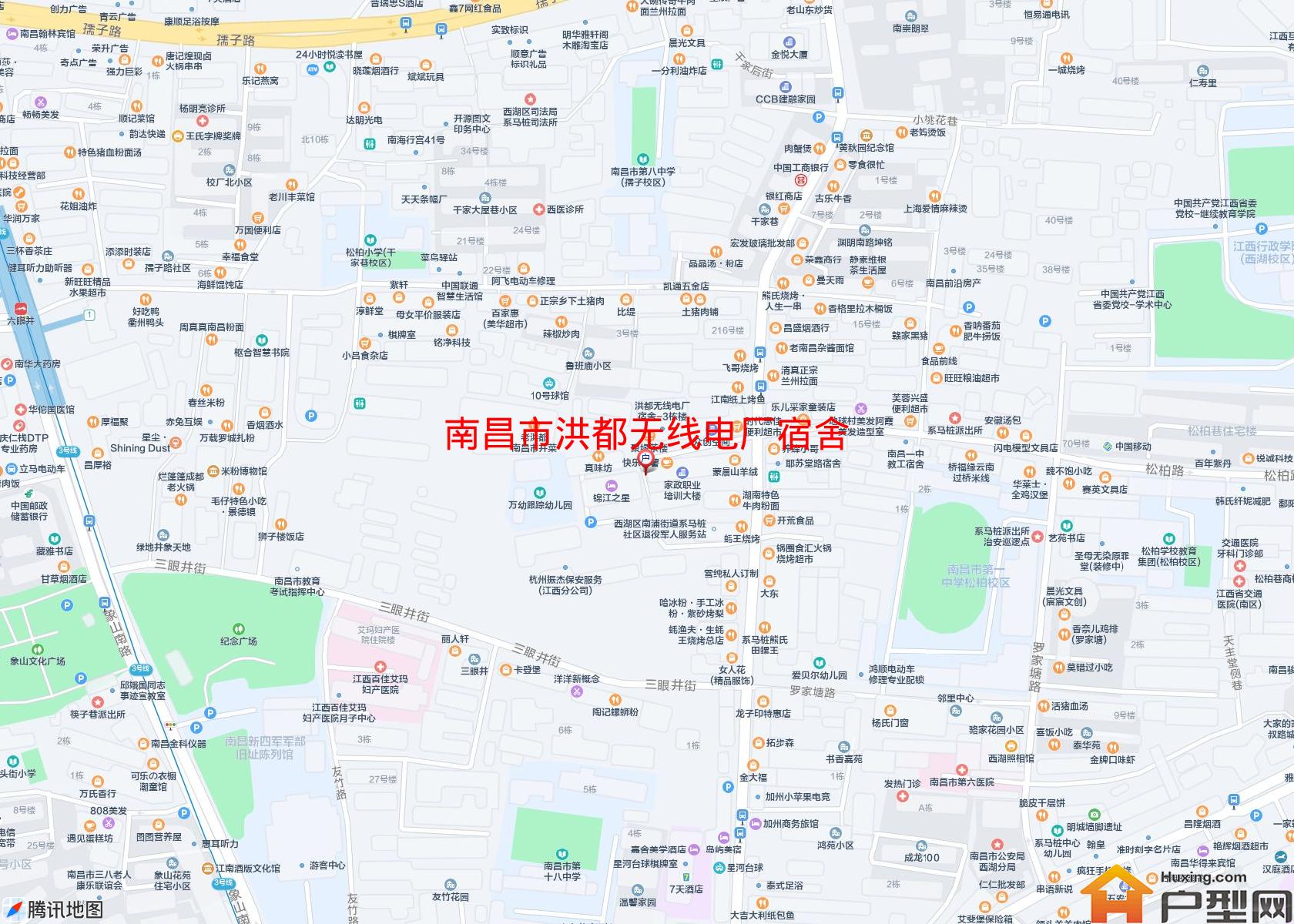 洪都无线电厂宿舍小区 - 户型网
