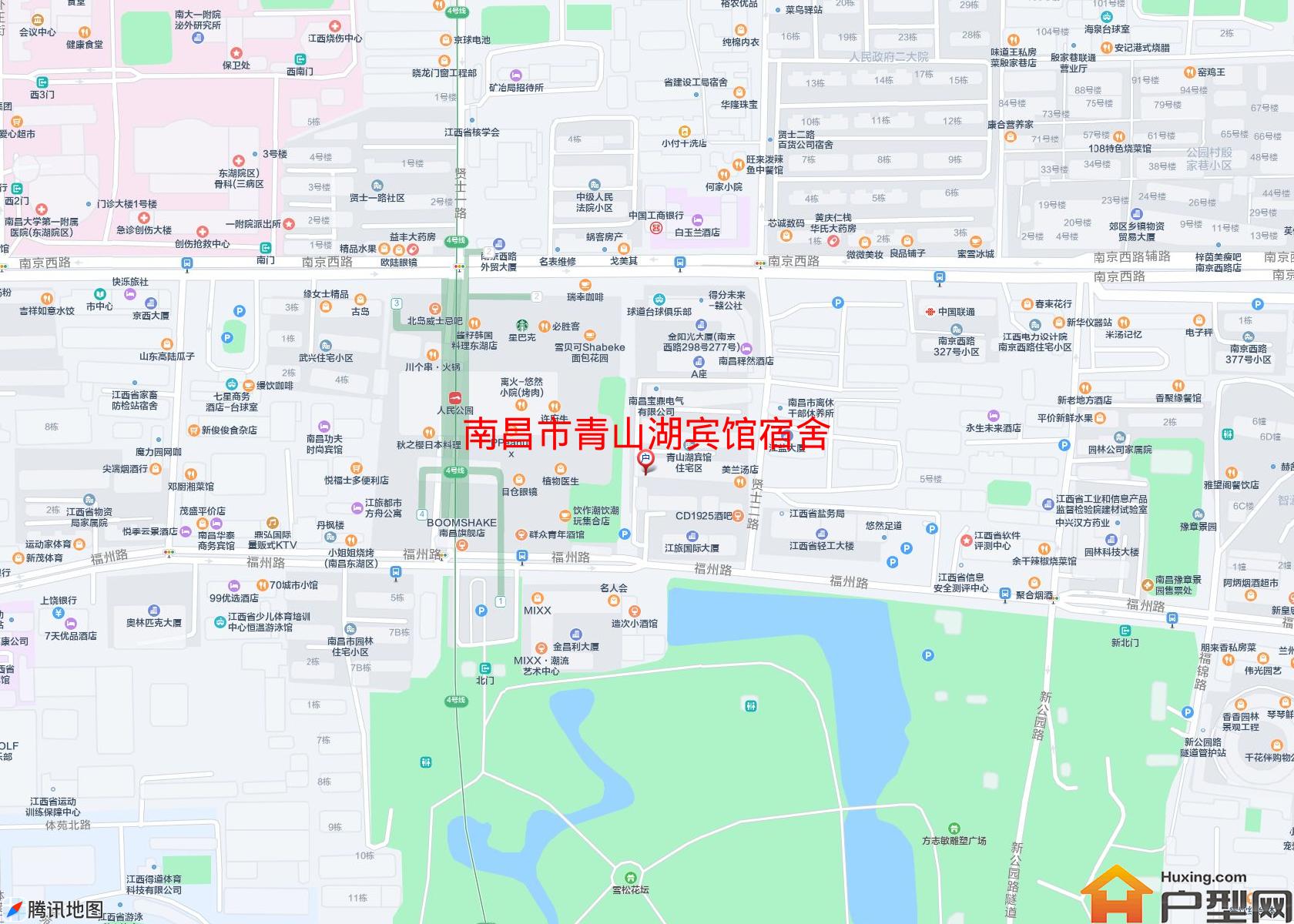 青山湖宾馆宿舍小区 - 户型网