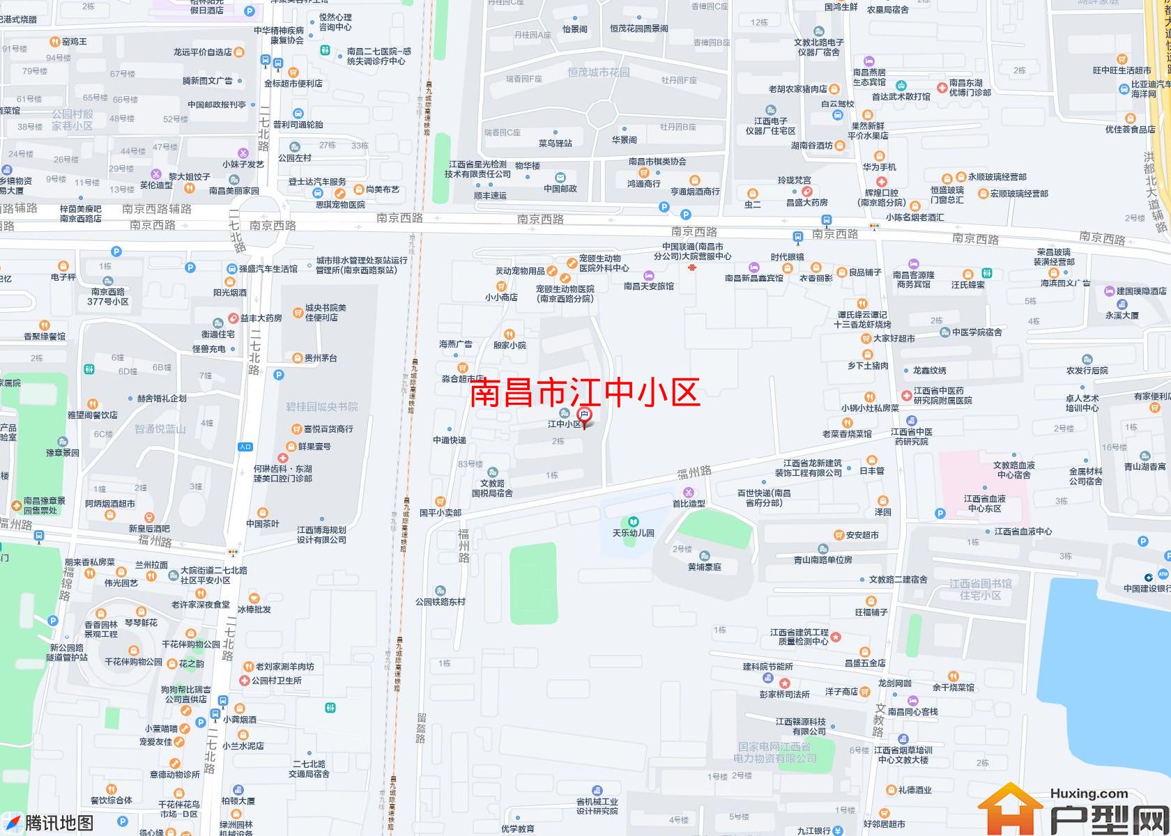 江中小区小区 - 户型网