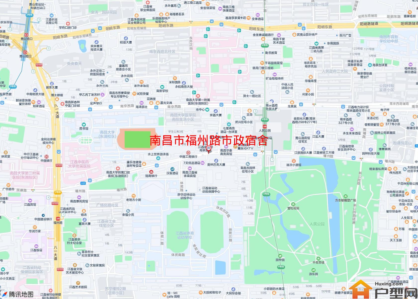 福州路市政宿舍小区 - 户型网