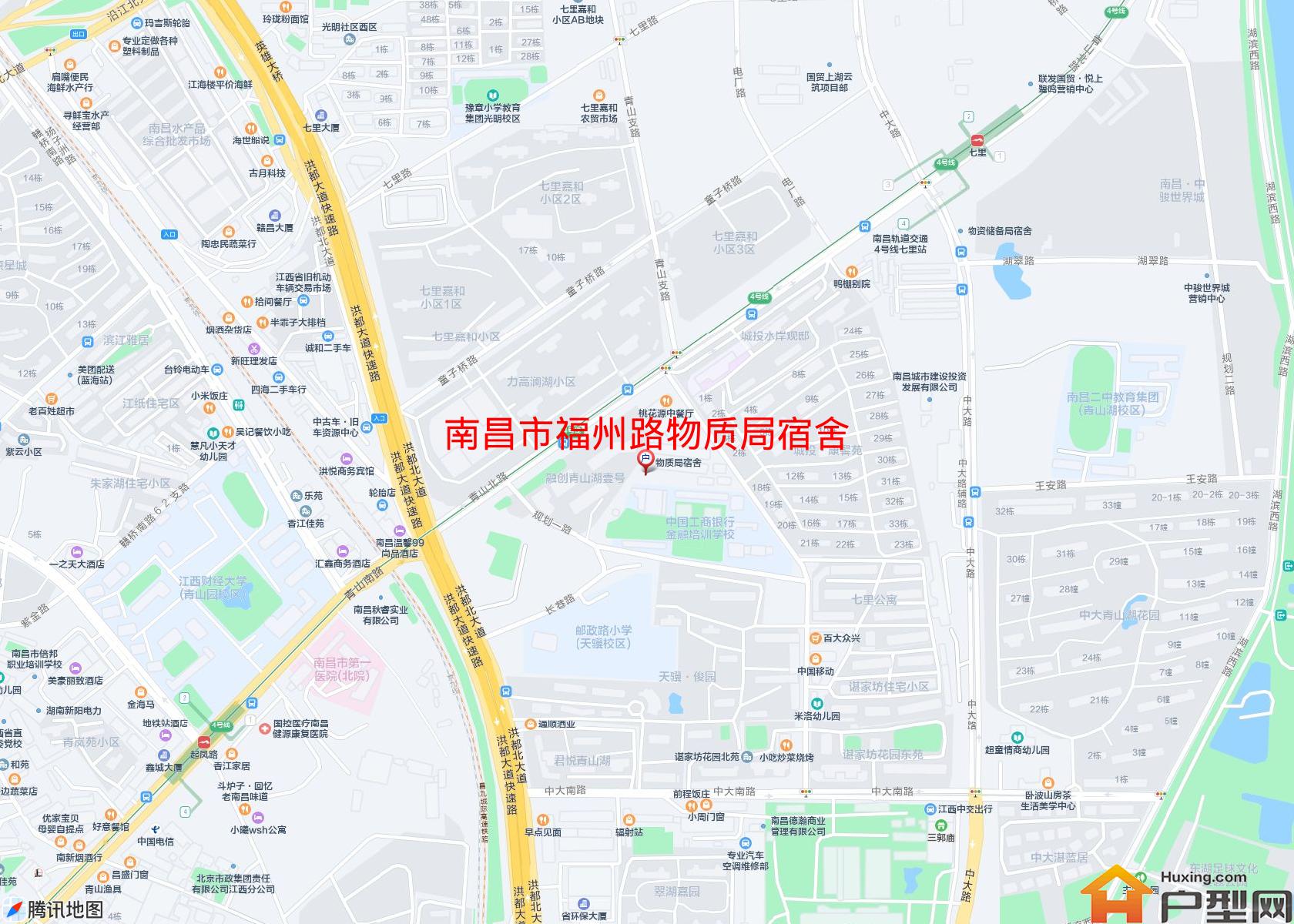 福州路物质局宿舍小区 - 户型网