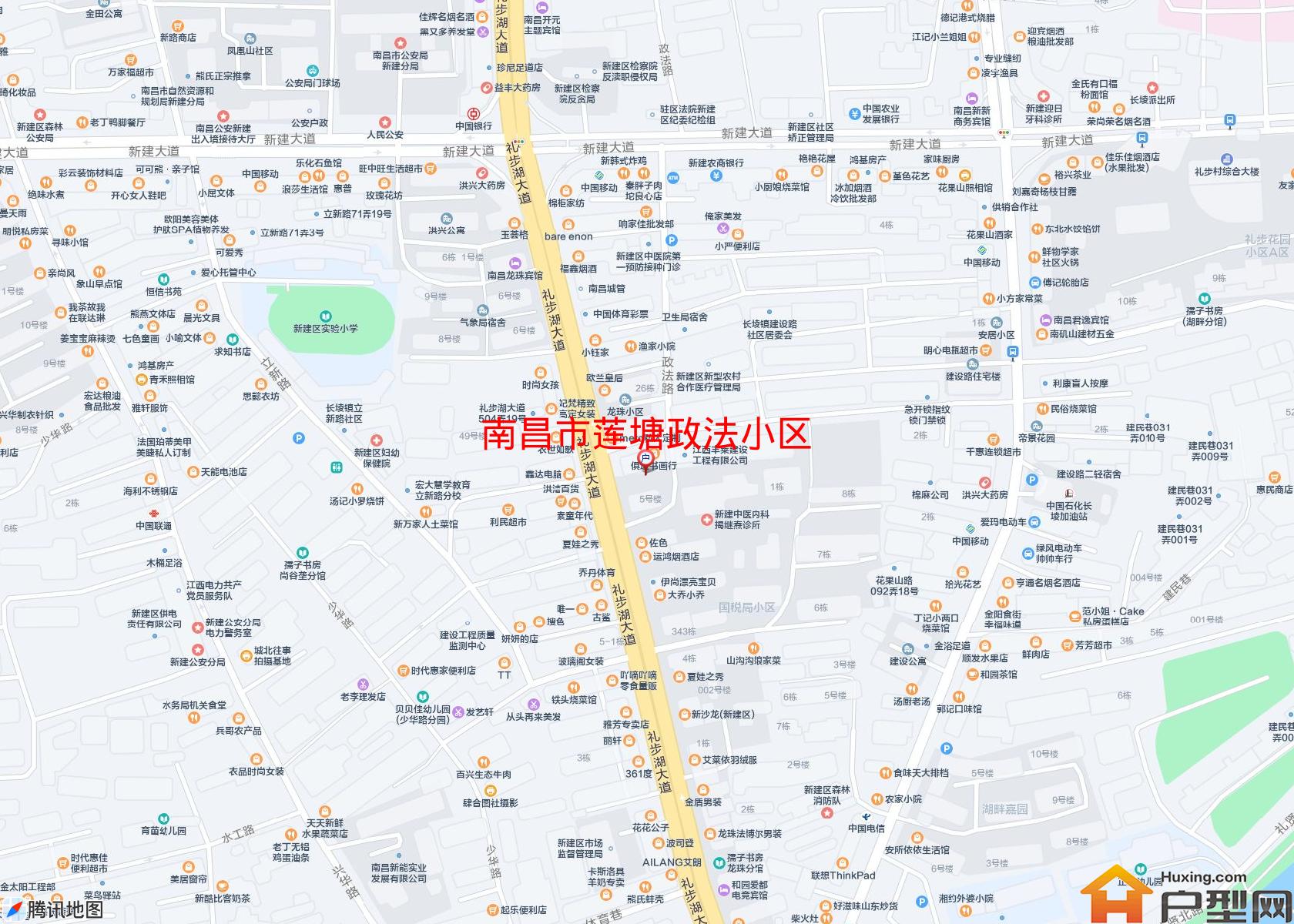 莲塘政法小区小区 - 户型网