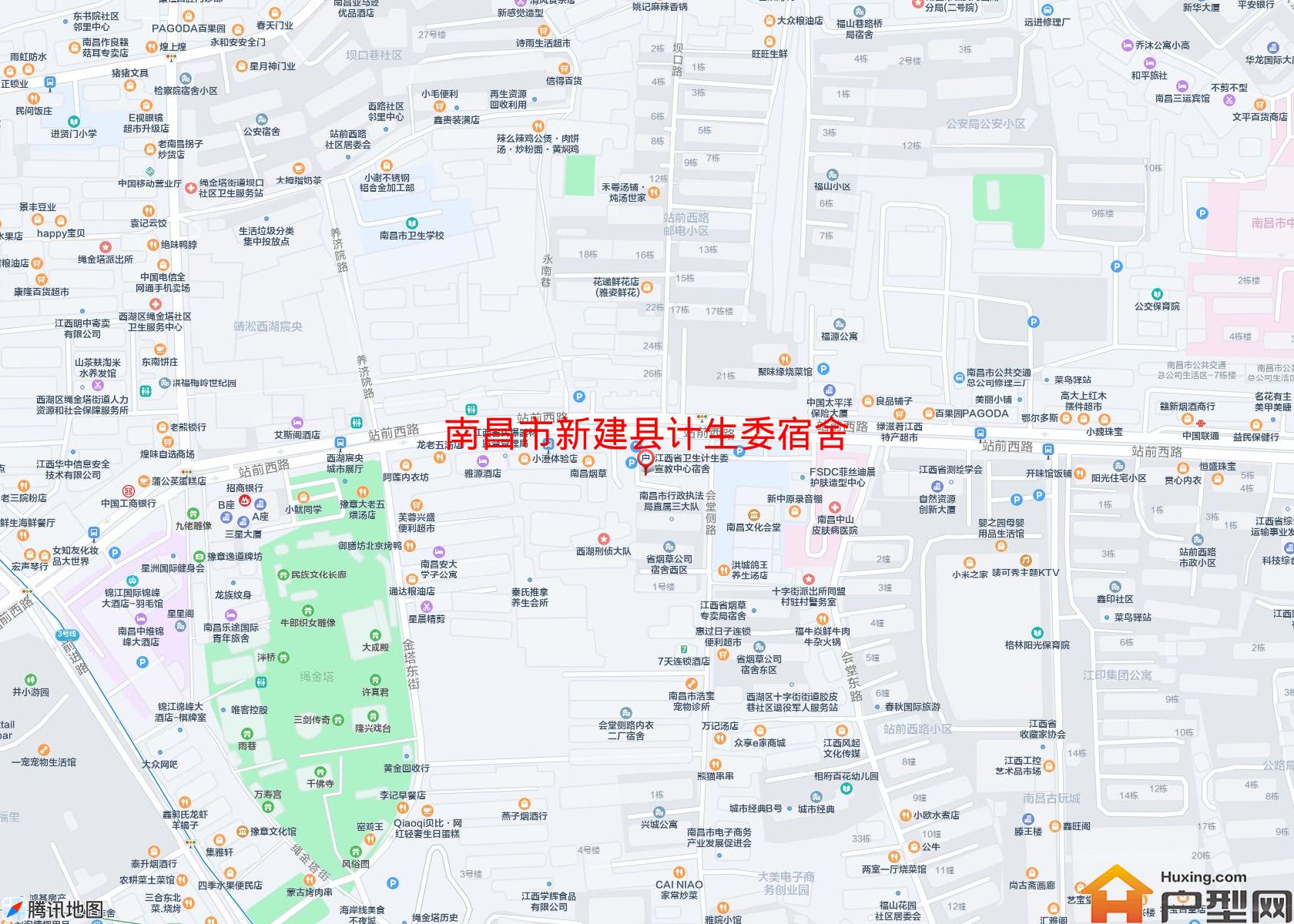 新建县计生委宿舍小区 - 户型网
