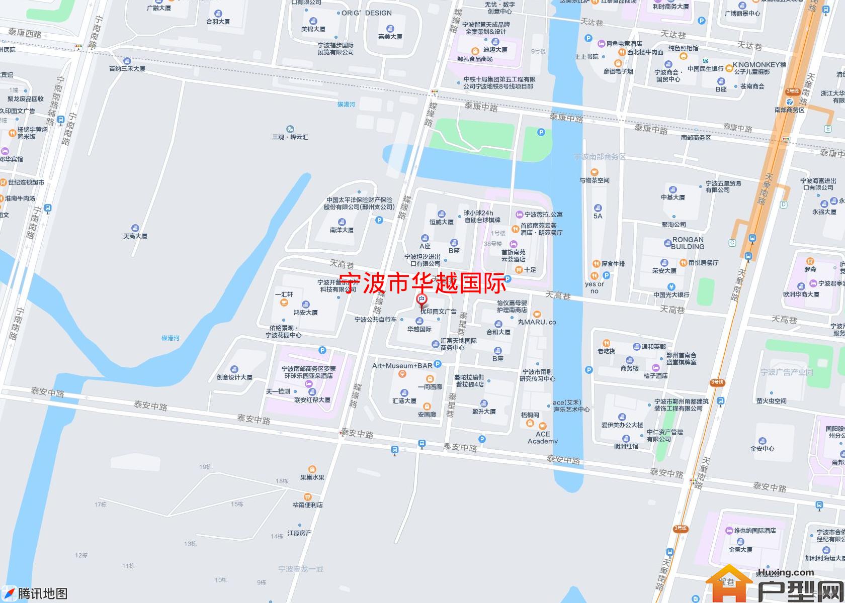华越国际小区 - 户型网