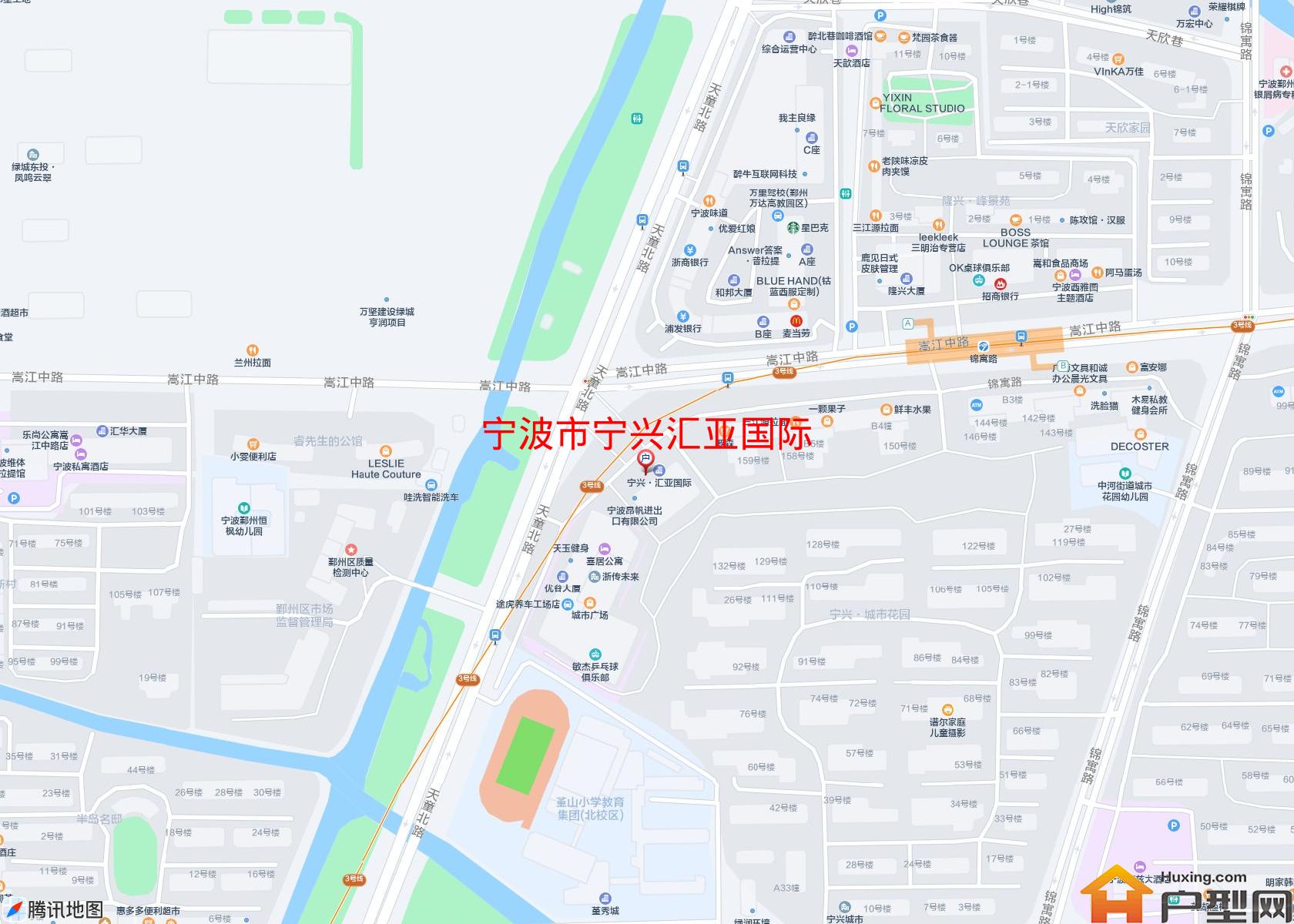 宁兴汇亚国际小区 - 户型网