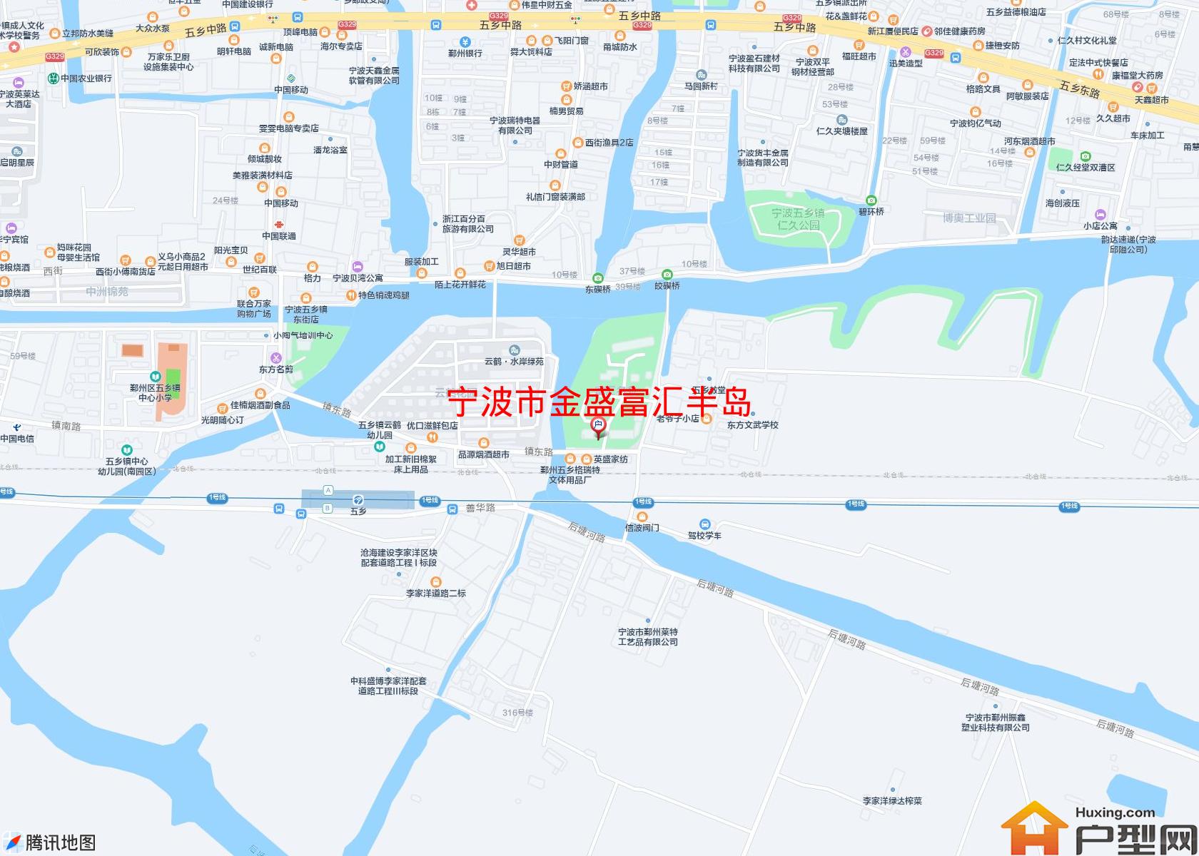 金盛富汇半岛小区 - 户型网