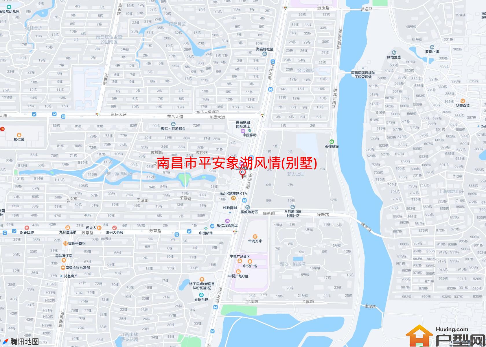 平安象湖风情(别墅)小区 - 户型网