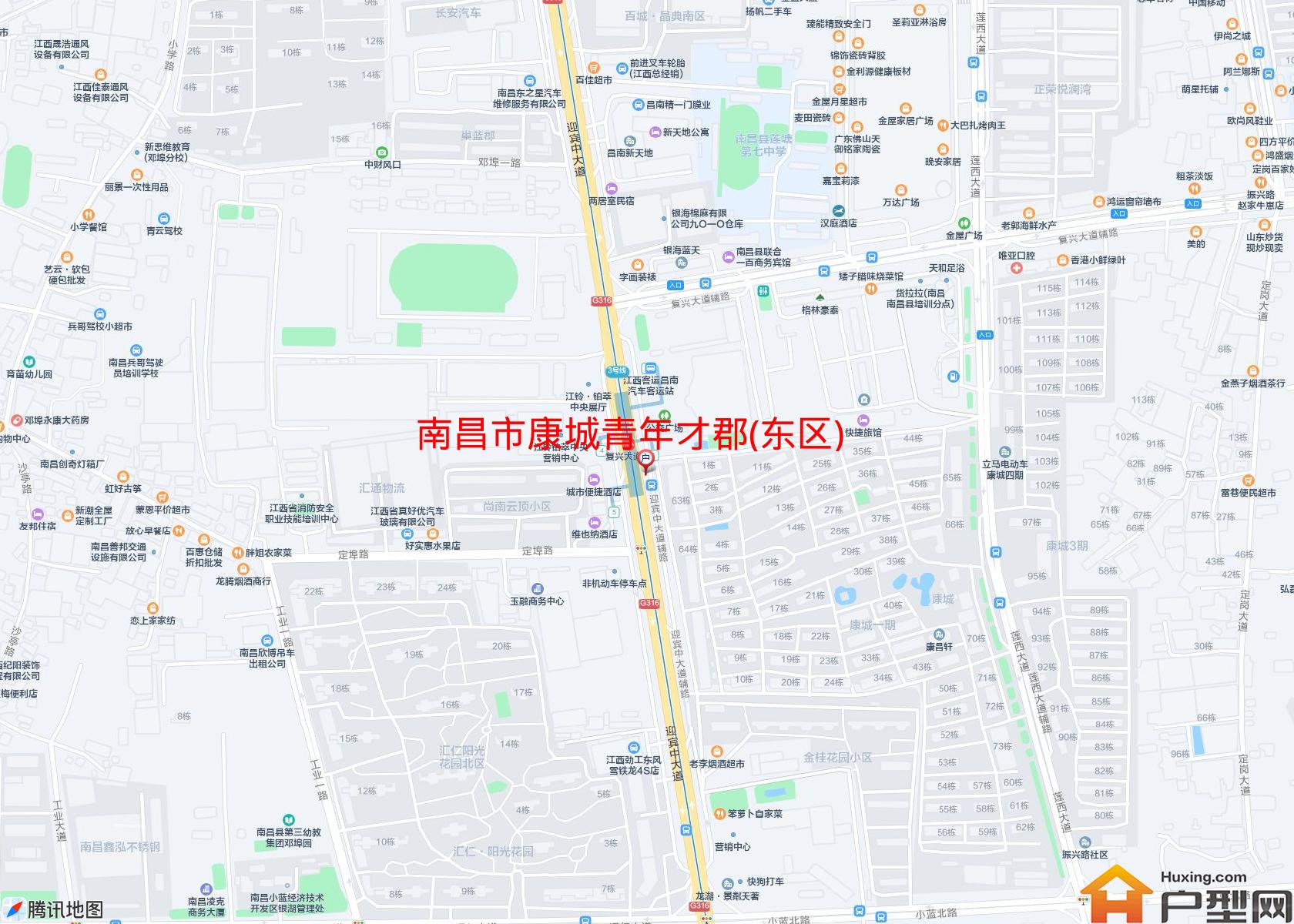 康城青年才郡(东区)小区 - 户型网