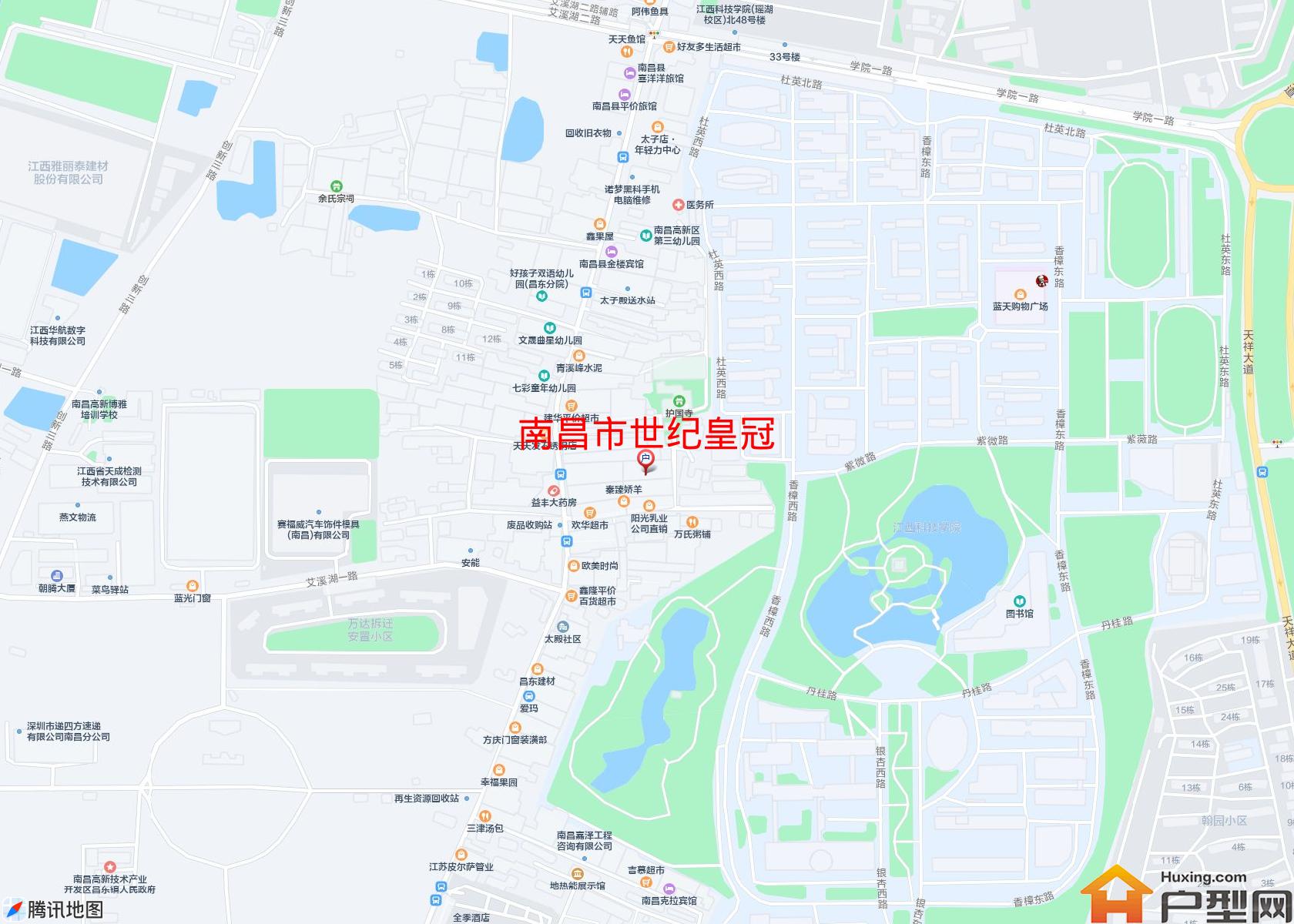 世纪皇冠小区 - 户型网