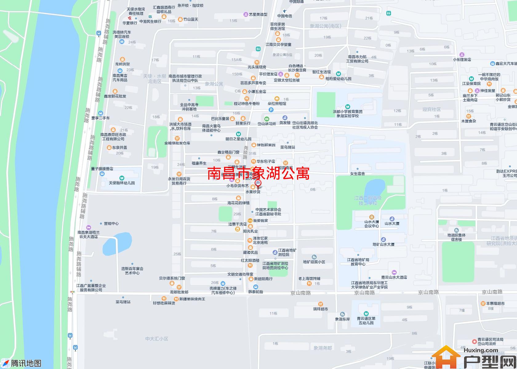 象湖公寓小区 - 户型网