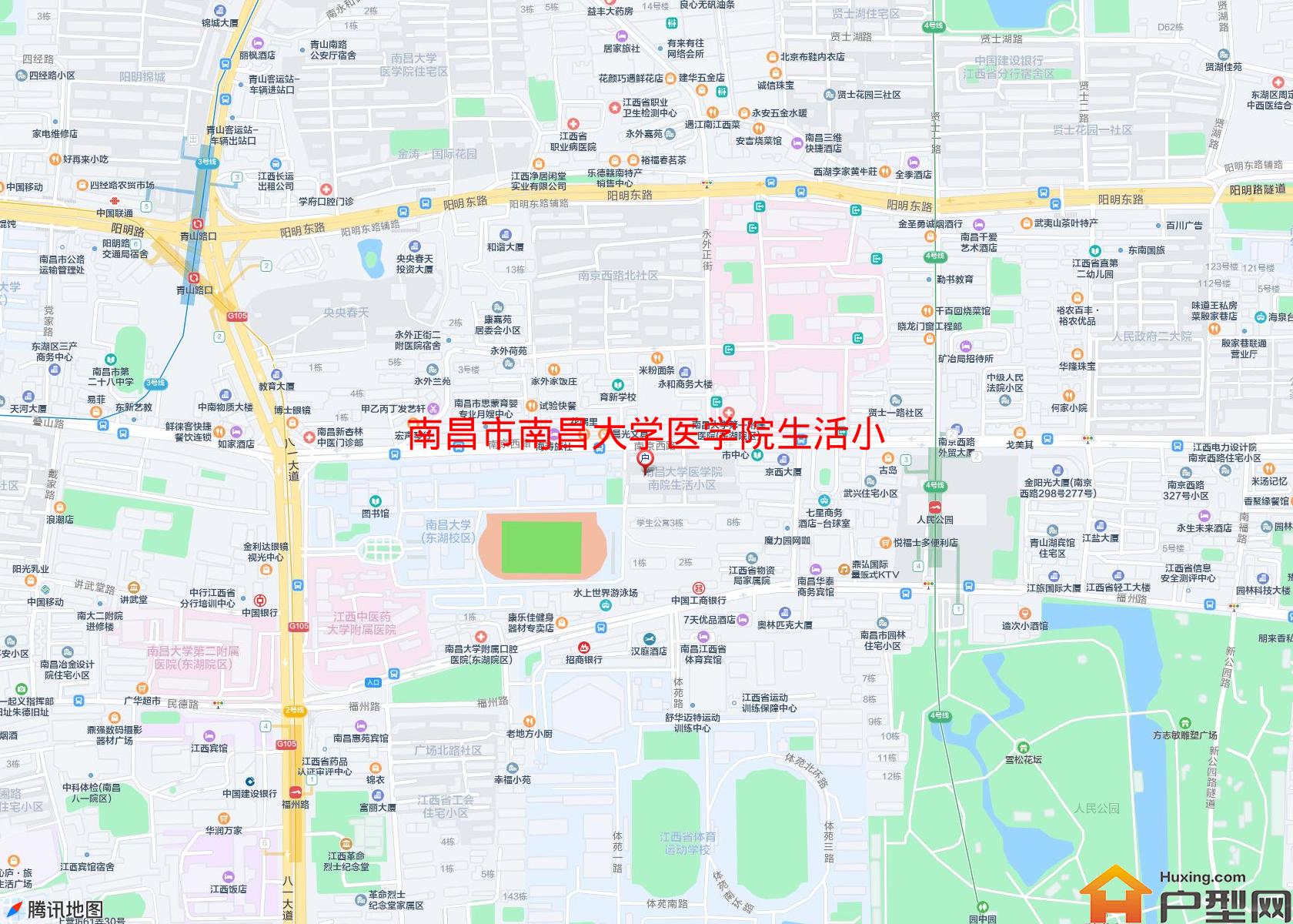 南昌大学医学院生活小区小区 - 户型网