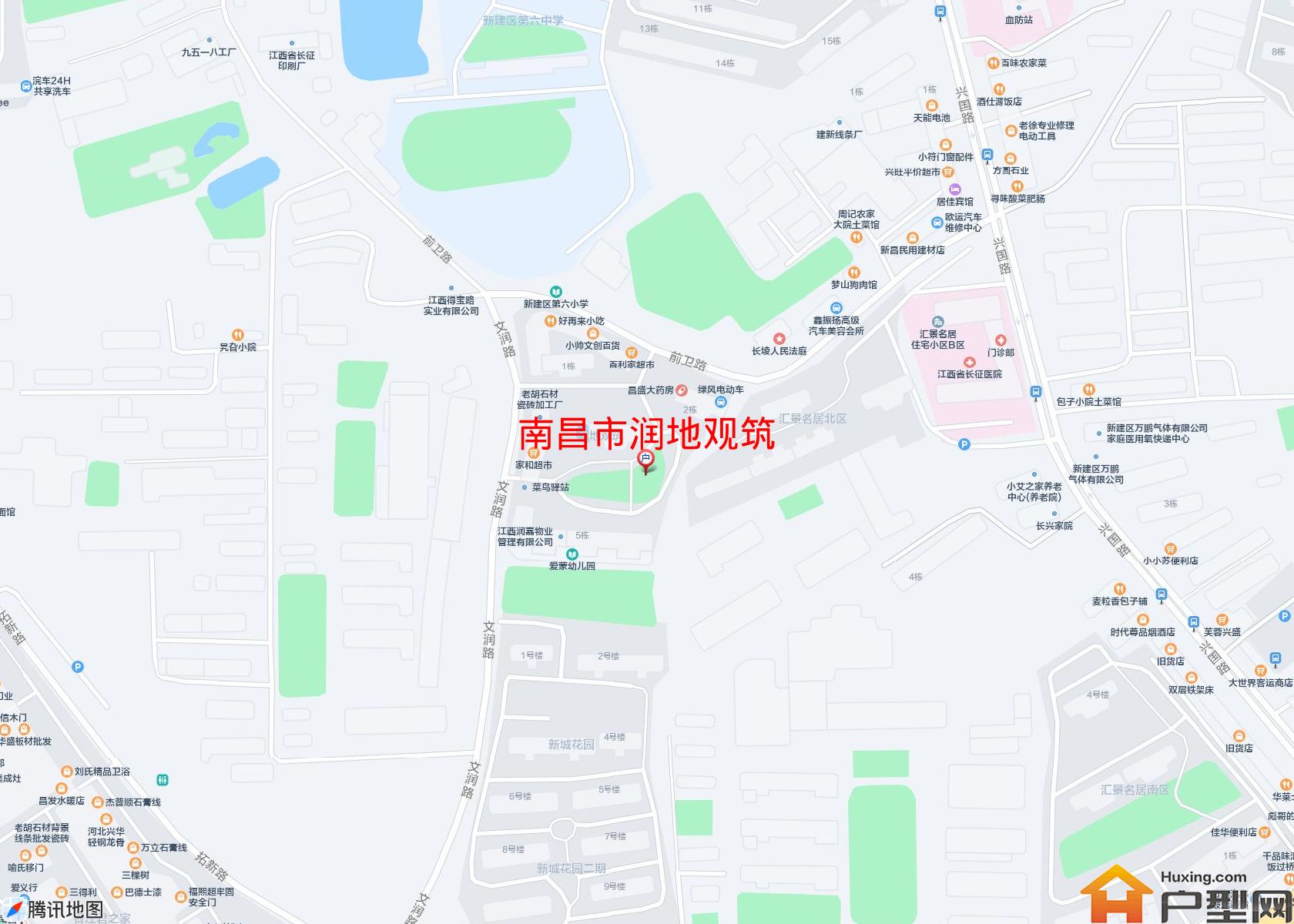 润地观筑小区 - 户型网