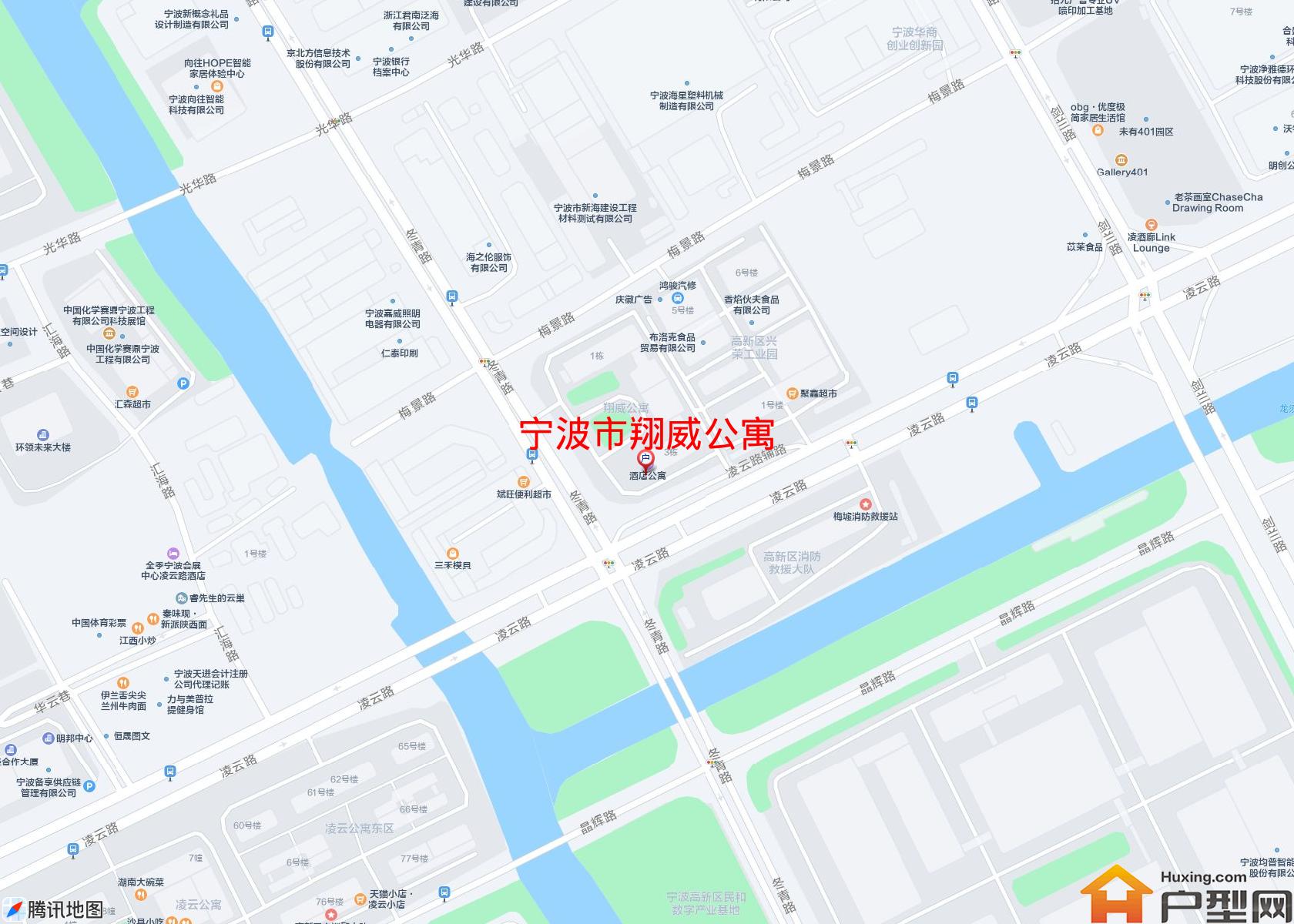 翔威公寓小区 - 户型网