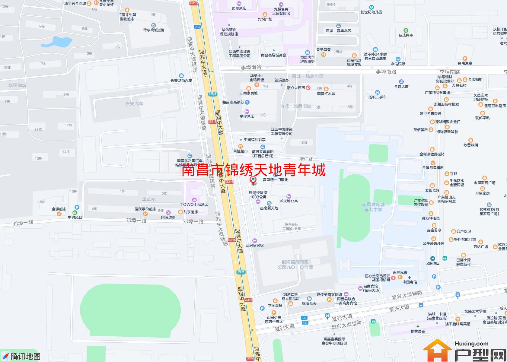 锦绣天地青年城小区 - 户型网 锦绣天地青年城小区 - 户型网