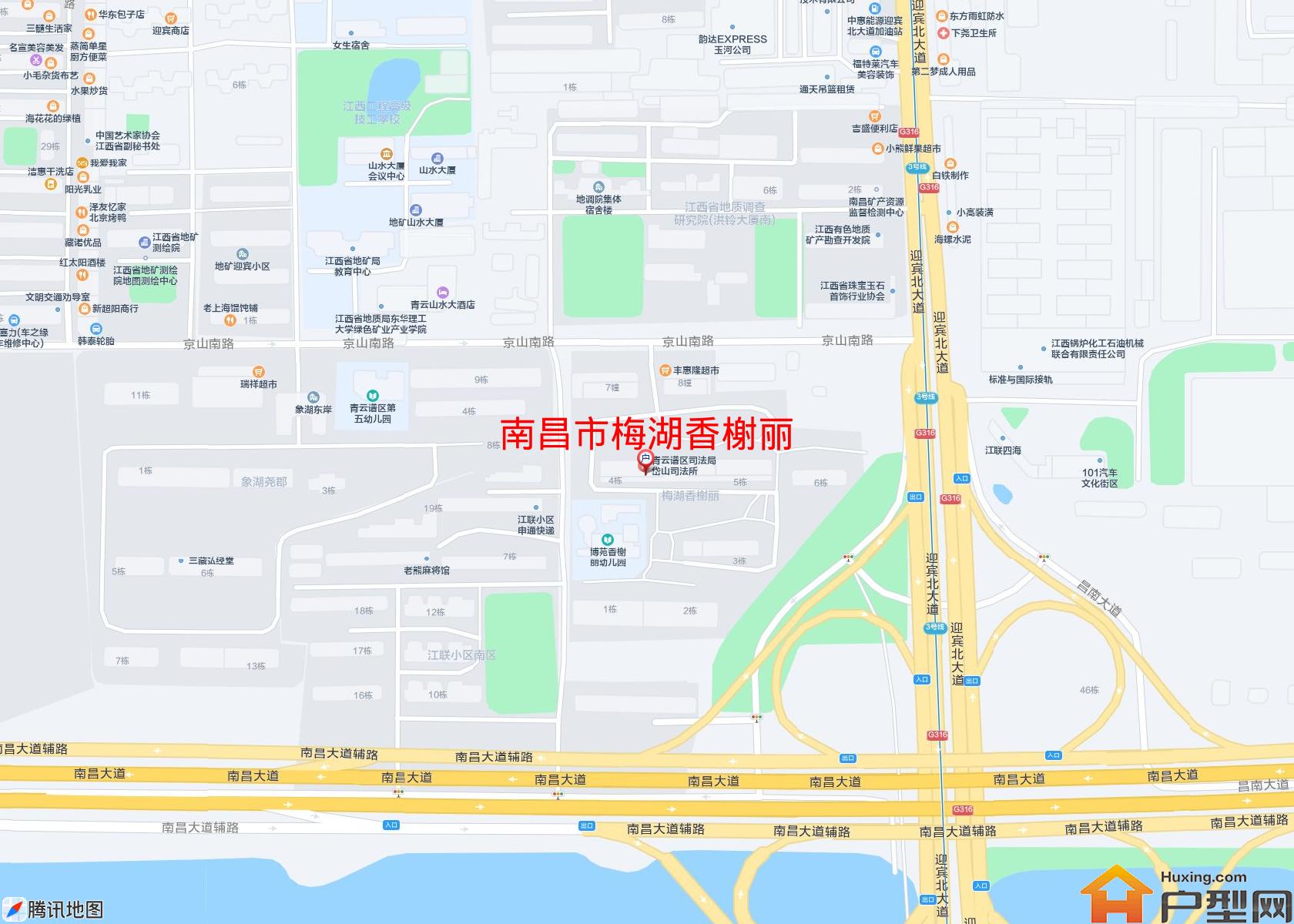 梅湖香榭丽小区 - 户型网