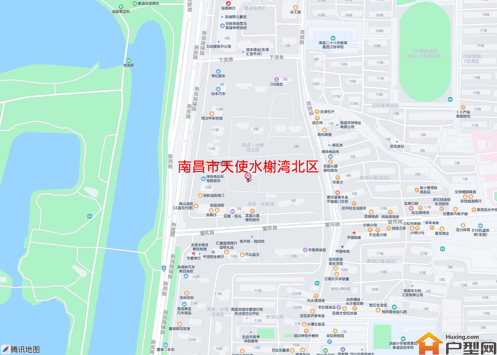 天使水榭湾北区小区 - 户型网