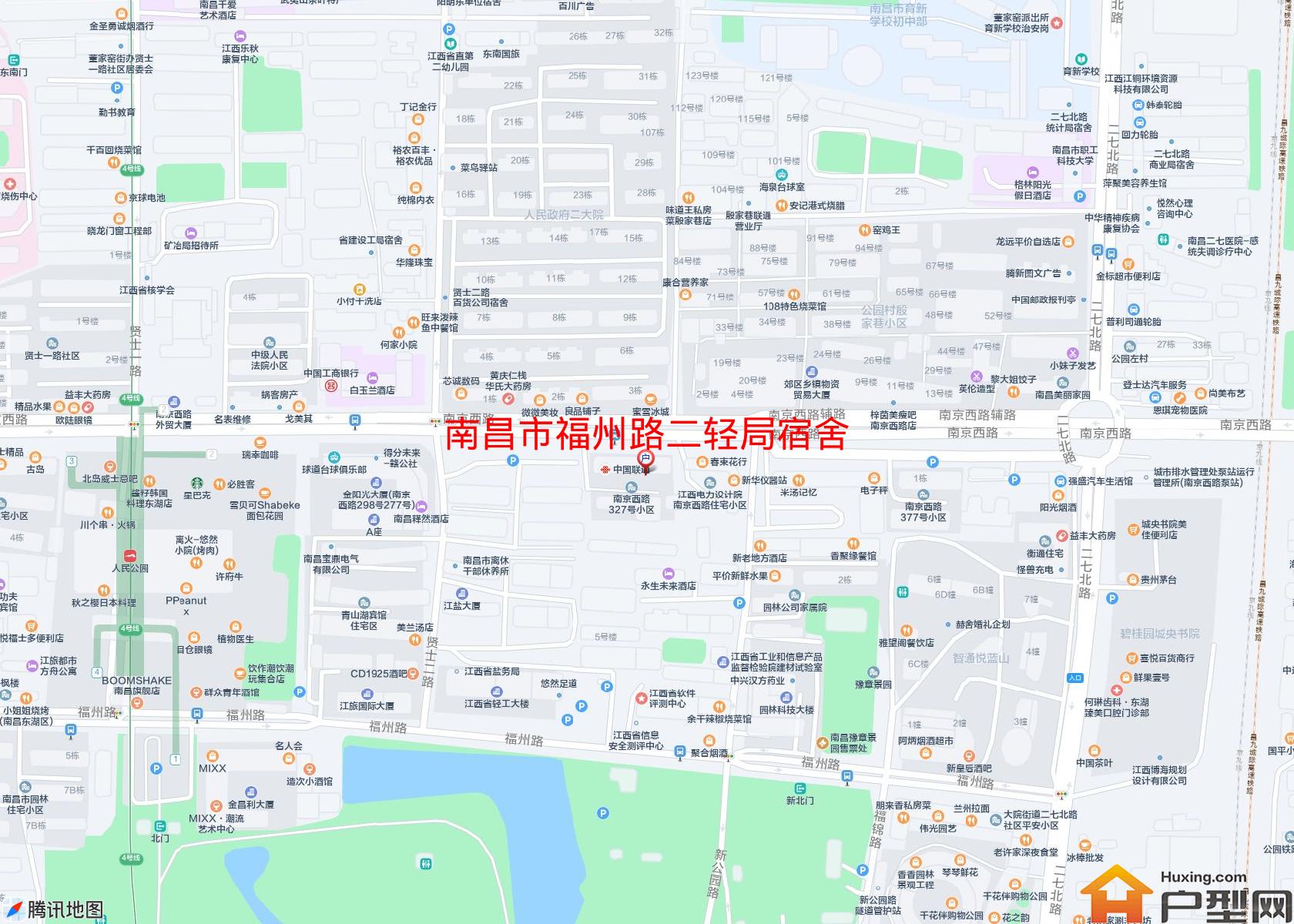 福州路二轻局宿舍小区 - 户型网