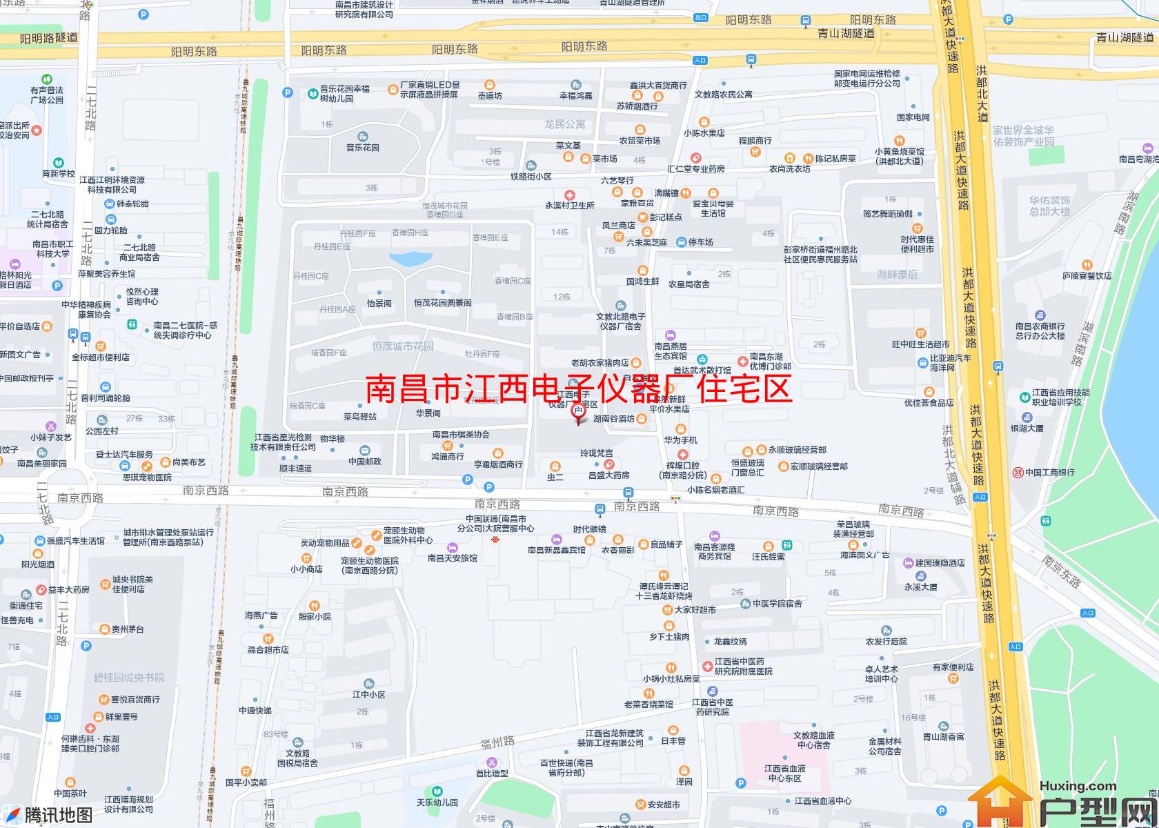 江西电子仪器厂住宅区小区 - 户型网
