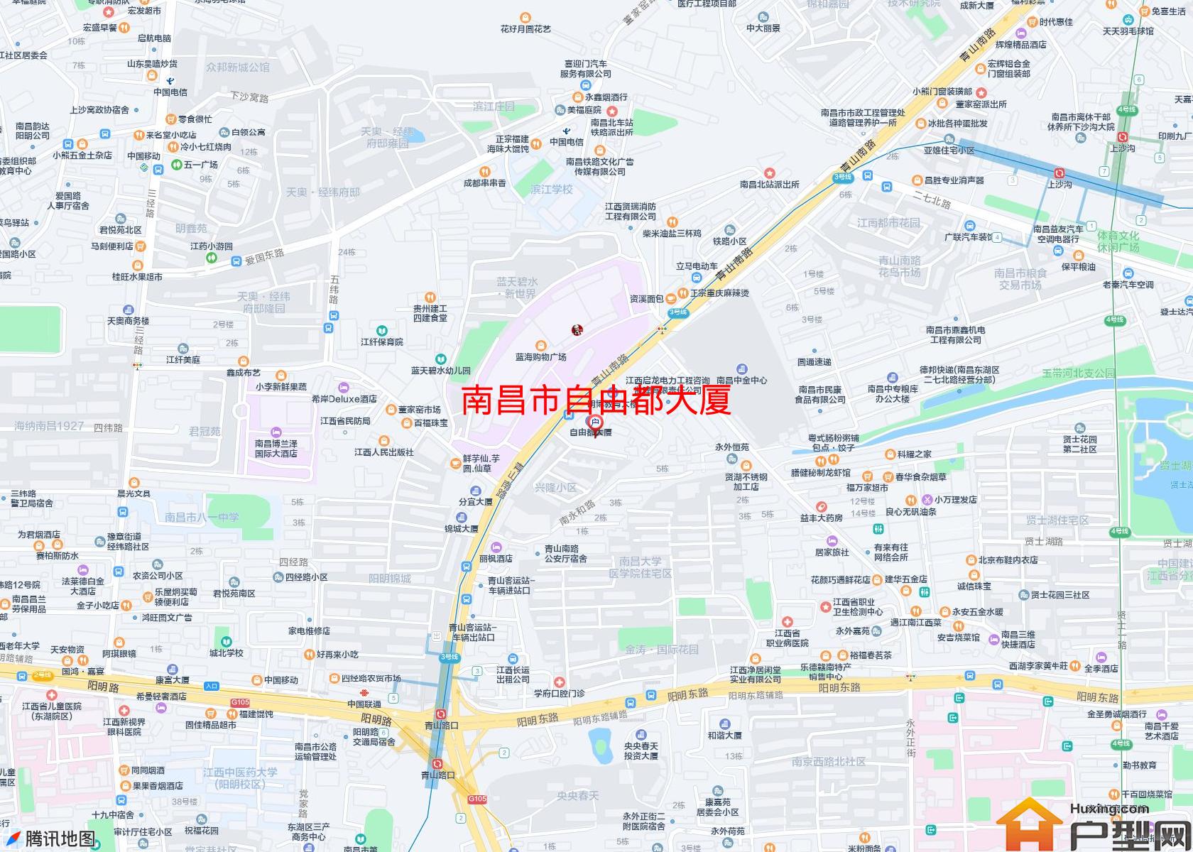 自由都大厦小区 - 户型网