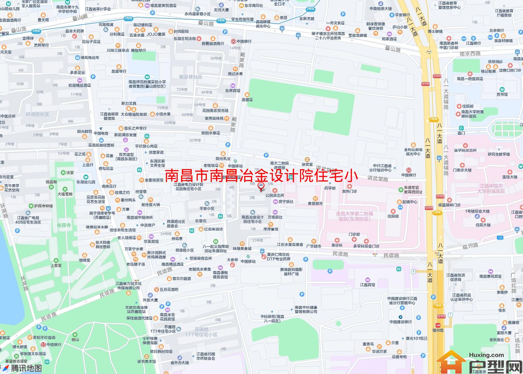 南昌冶金设计院住宅小区小区 - 户型网