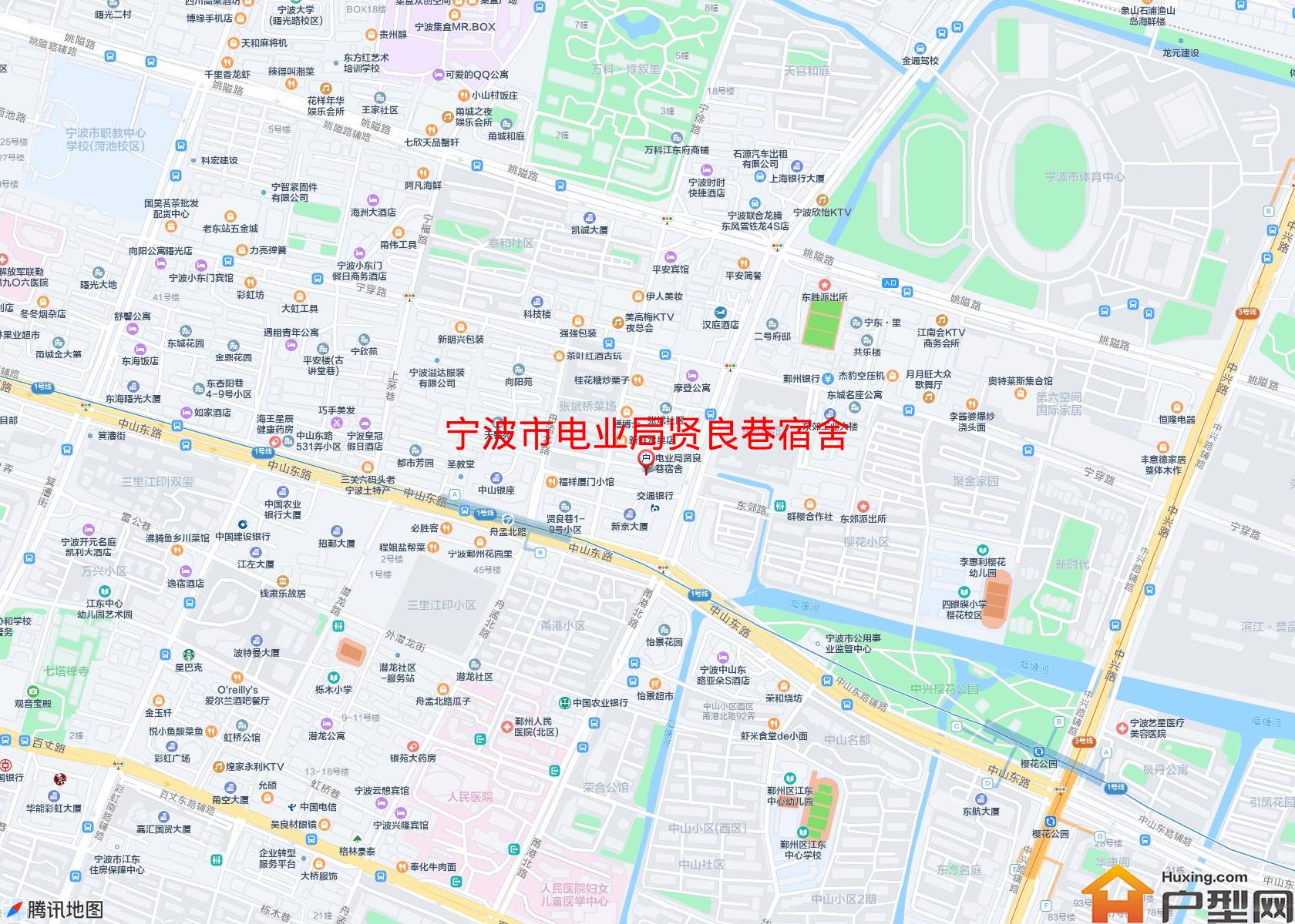 电业局贤良巷宿舍小区 - 户型网