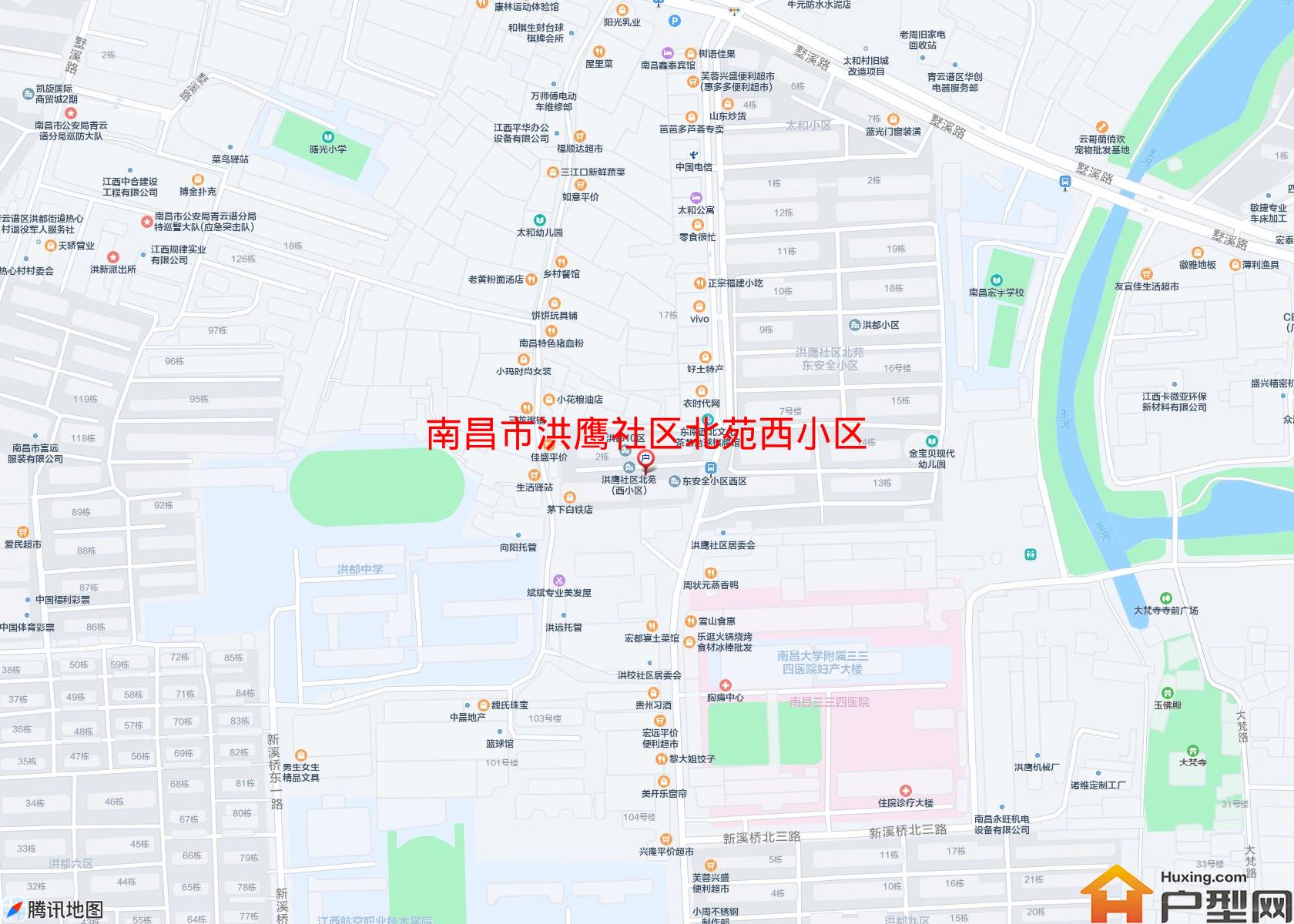 洪鹰社区北苑西小区小区 - 户型网