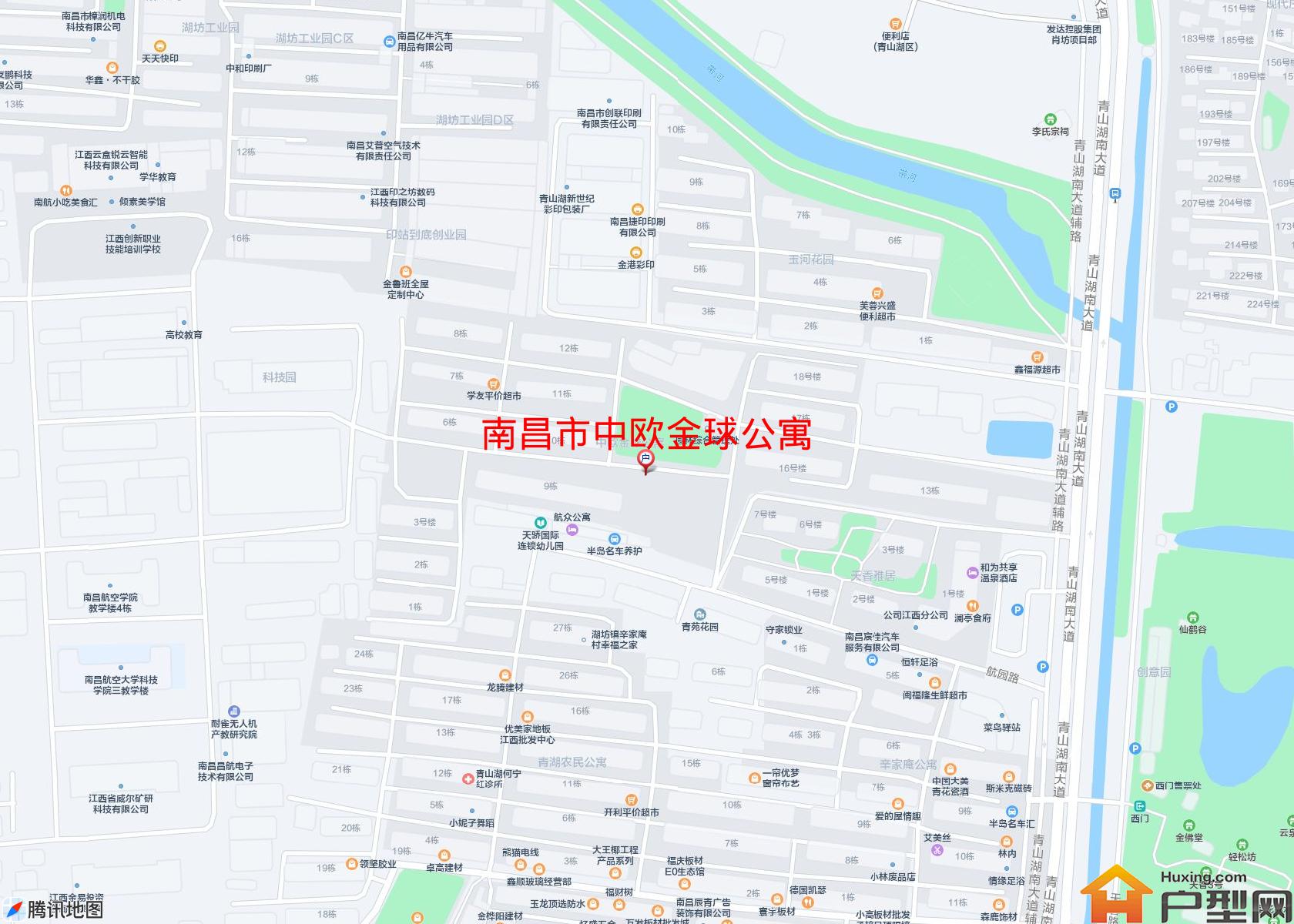 中欧金球公寓小区 - 户型网