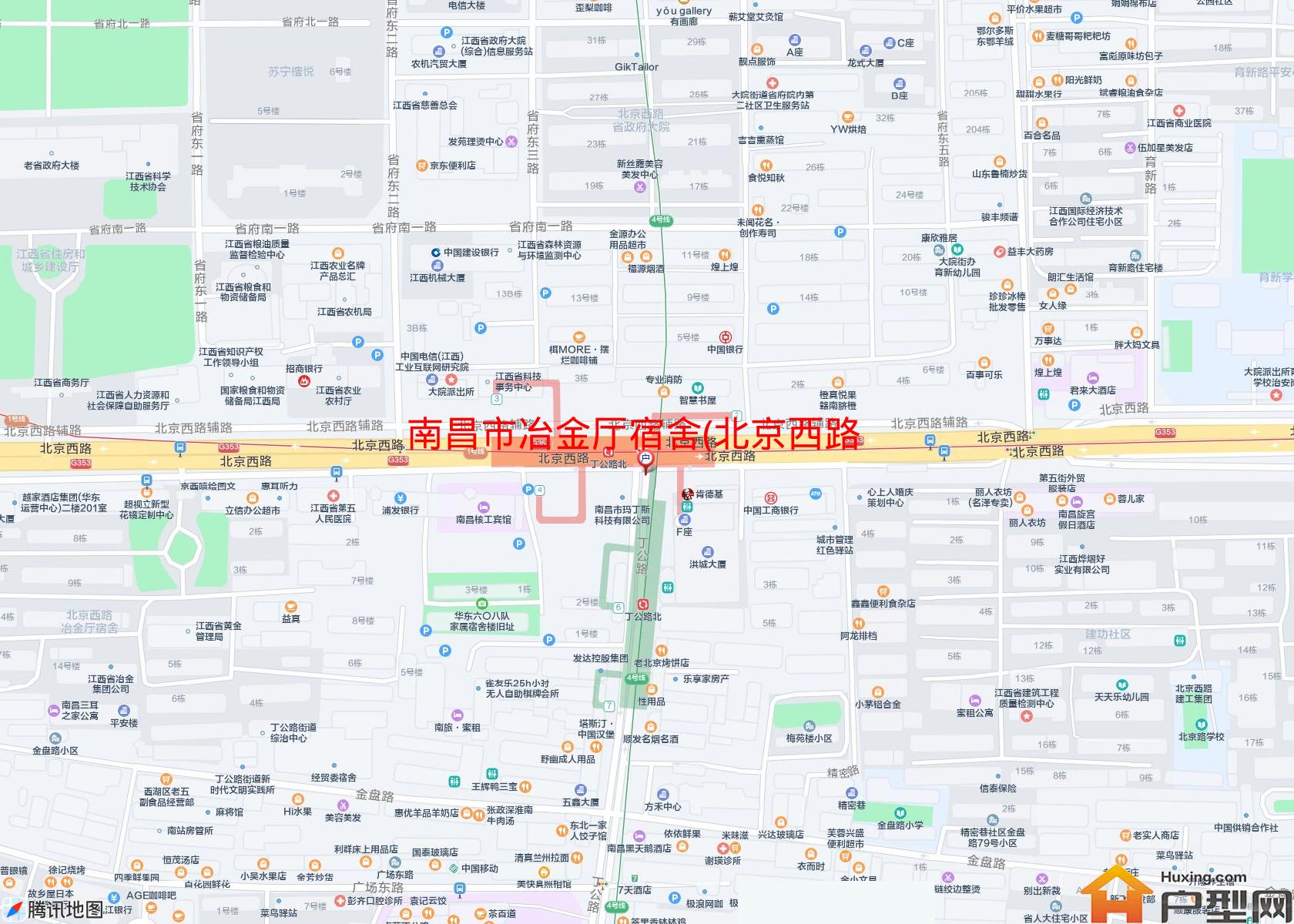 冶金厅宿舍(北京西路)小区 - 户型网