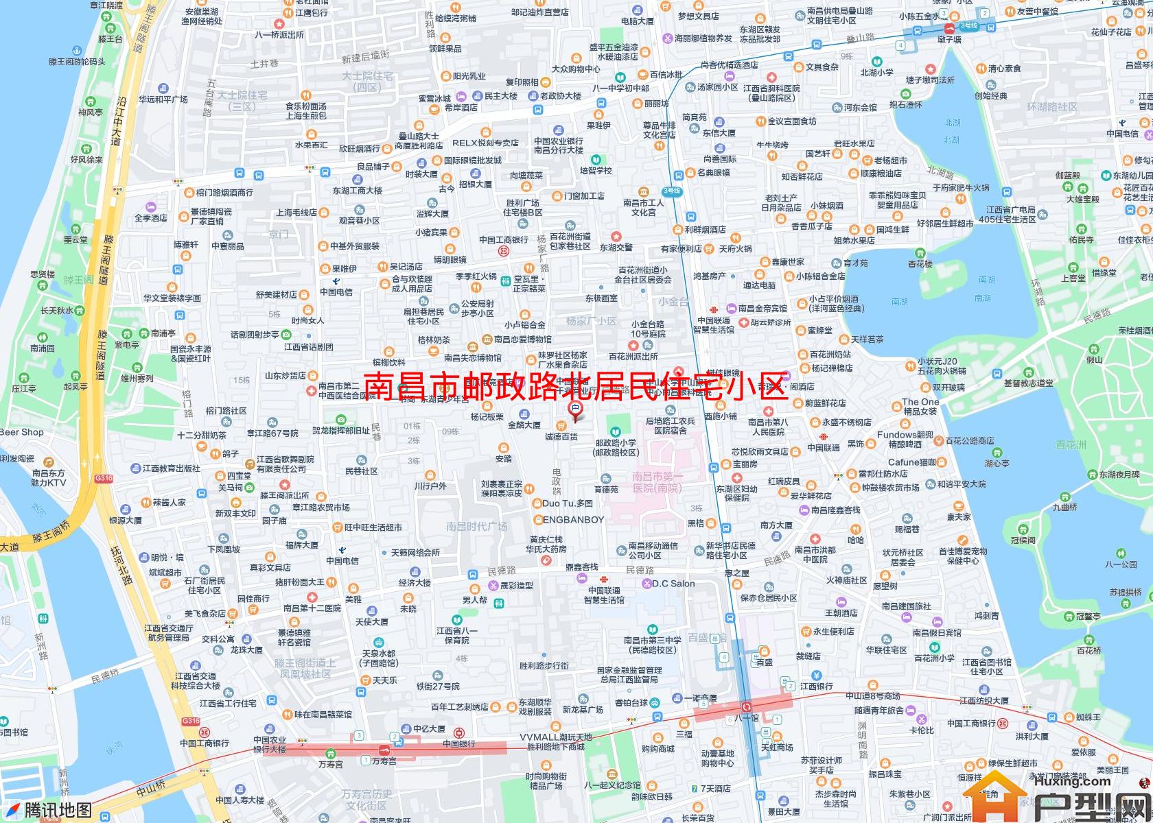 邮政路北居民住宅小区小区 - 户型网