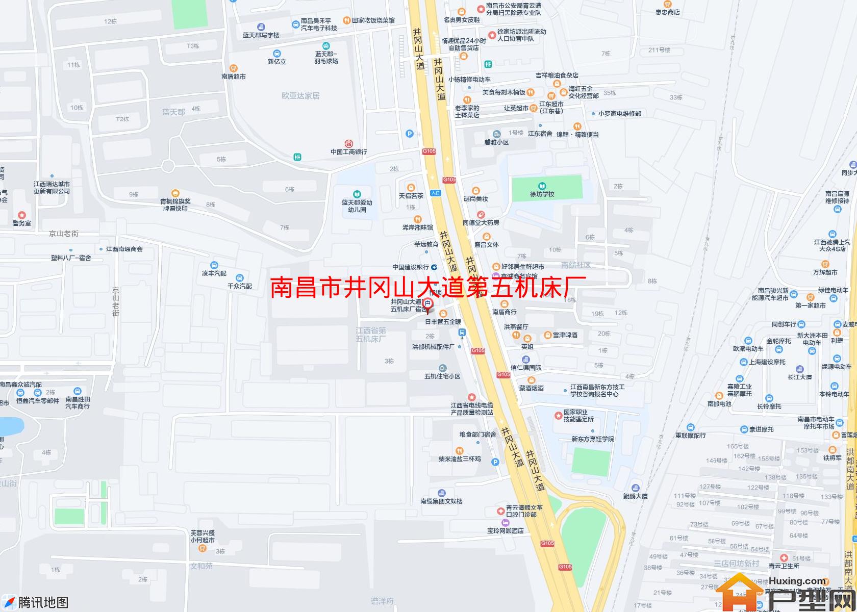 井冈山大道第五机床厂宿舍小区 - 户型网
