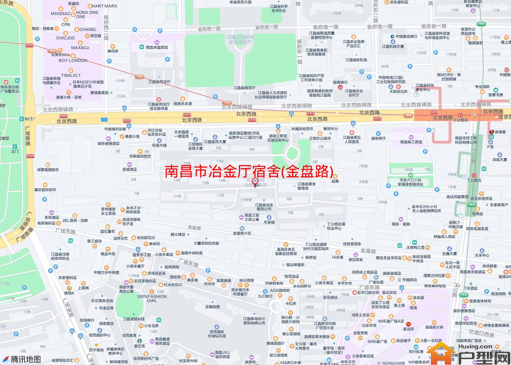 冶金厅宿舍(金盘路)小区 - 户型网