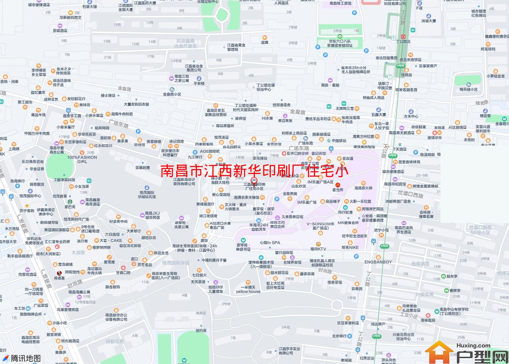 江西新华印刷厂住宅小区小区 - 户型网