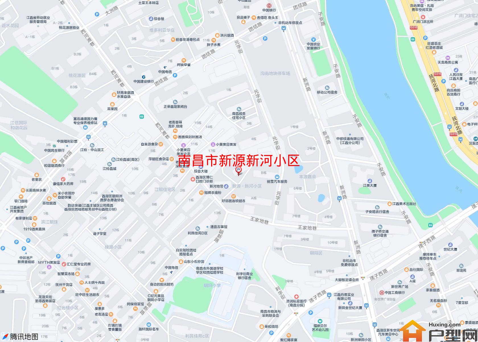 新源新河小区小区 - 户型网
