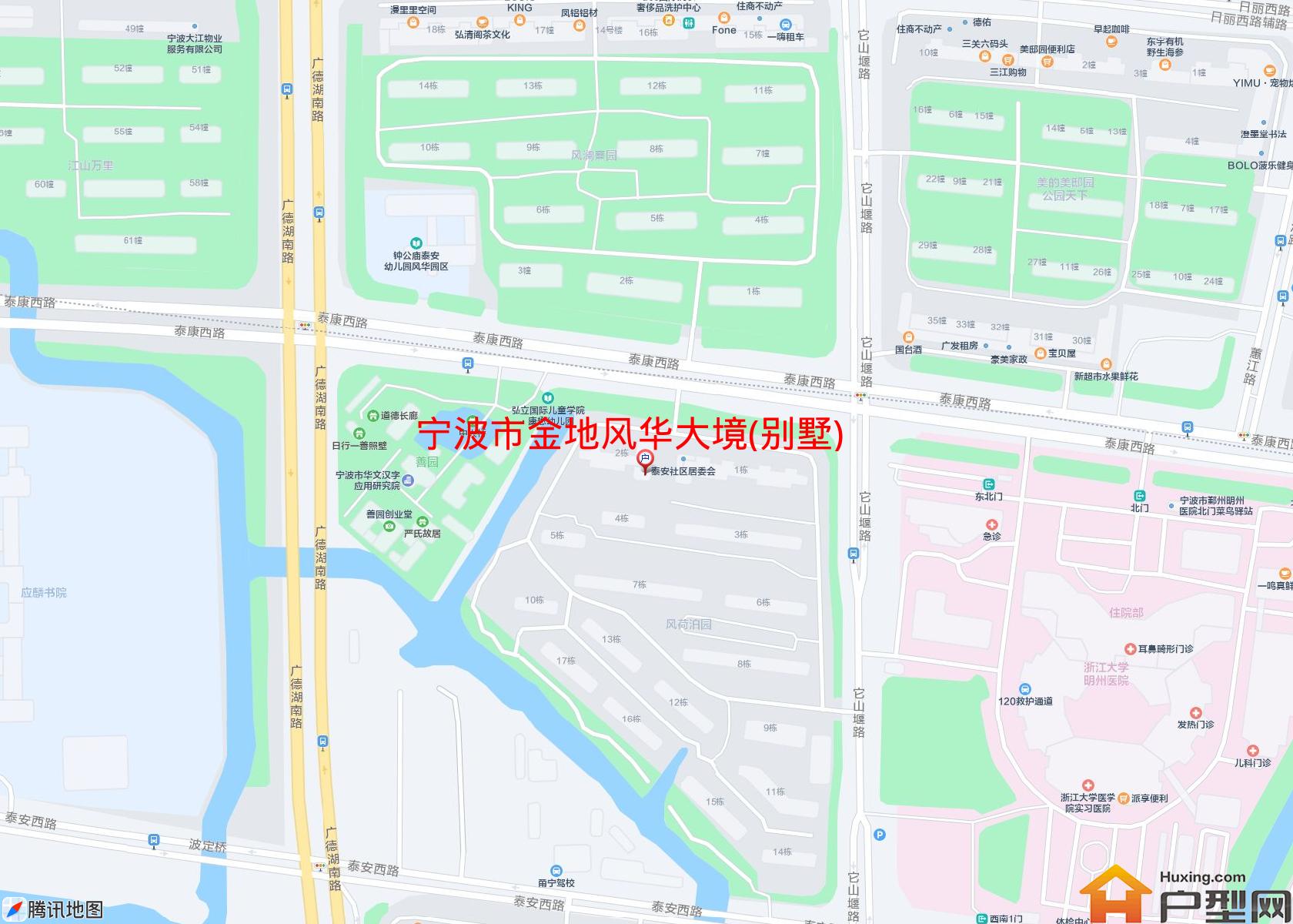 金地风华大境(别墅)小区 - 户型网