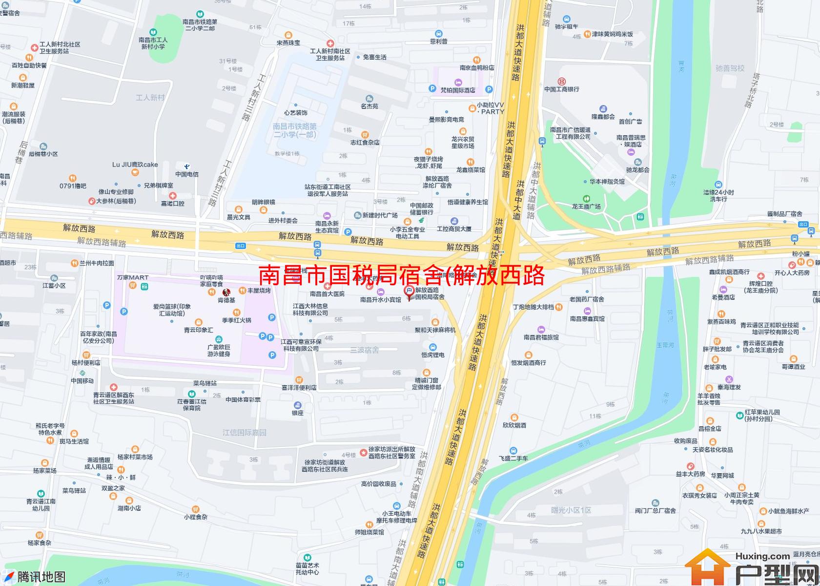 国税局宿舍(解放西路)小区 - 户型网