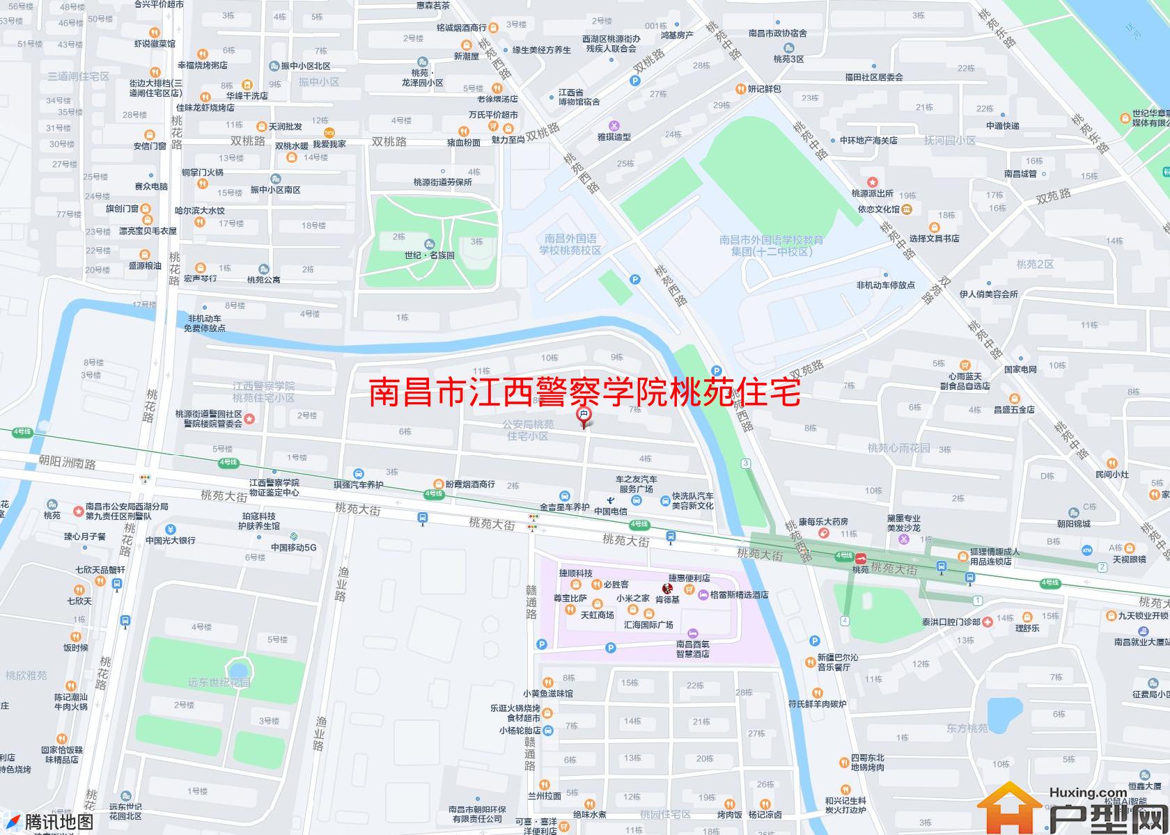 江西警察学院桃苑住宅小区小区 - 户型网