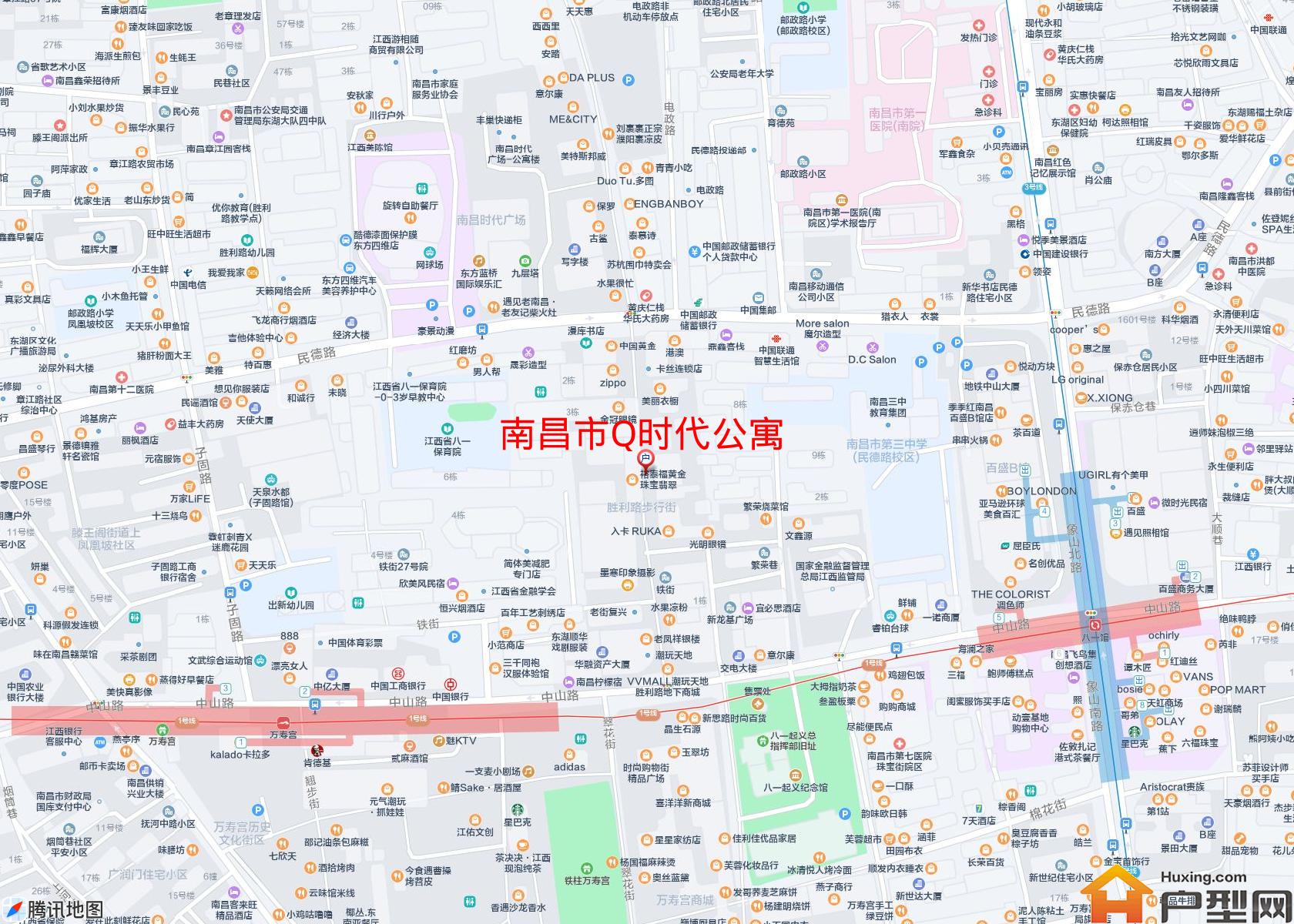 Q时代公寓小区 - 户型网