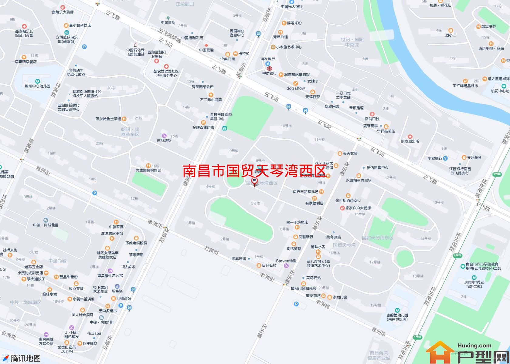 国贸天琴湾西区小区 - 户型网