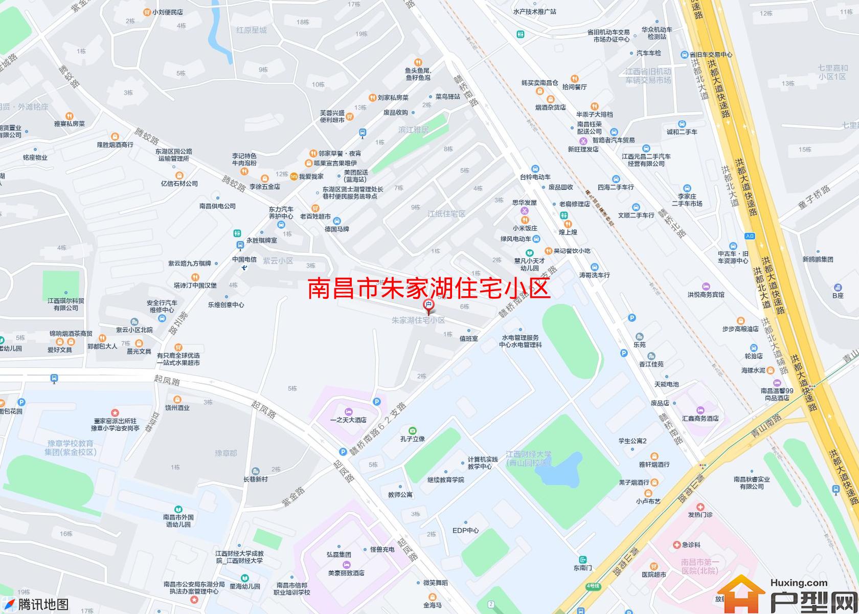 朱家湖住宅小区小区 - 户型网