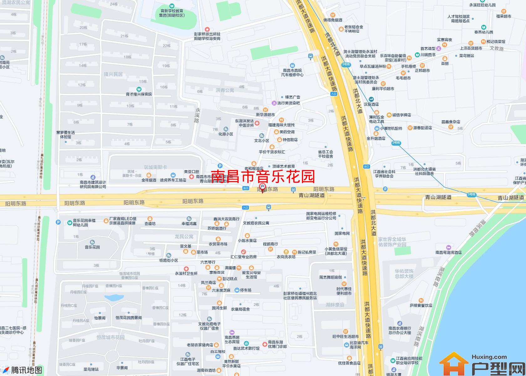 音乐花园小区 - 户型网