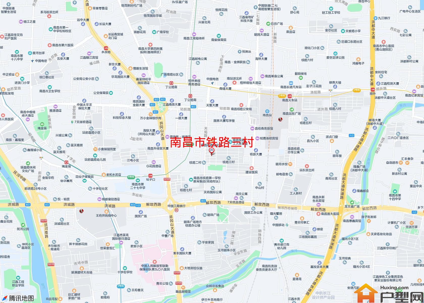 铁路三村小区 - 户型网