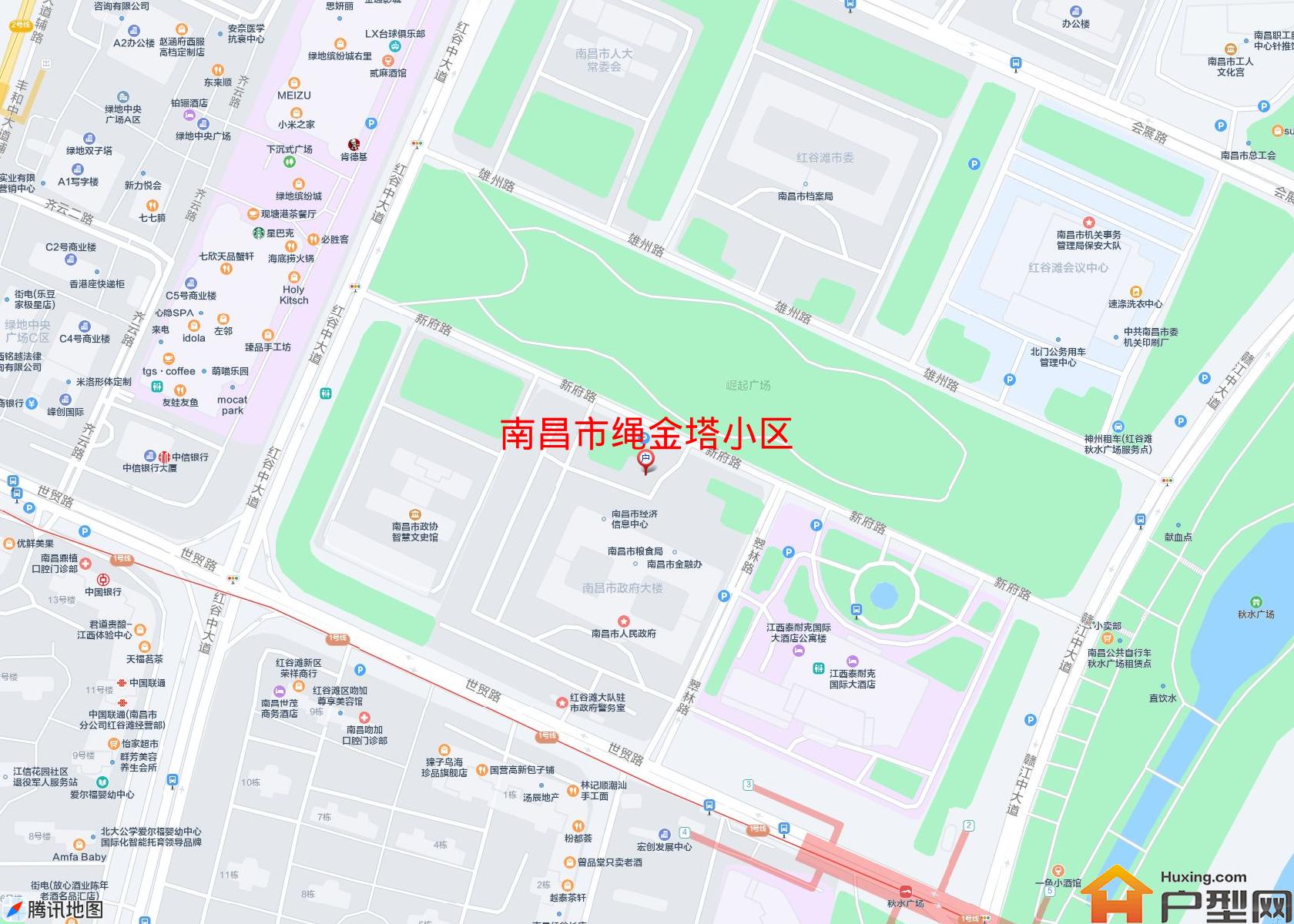 绳金塔小区小区 - 户型网