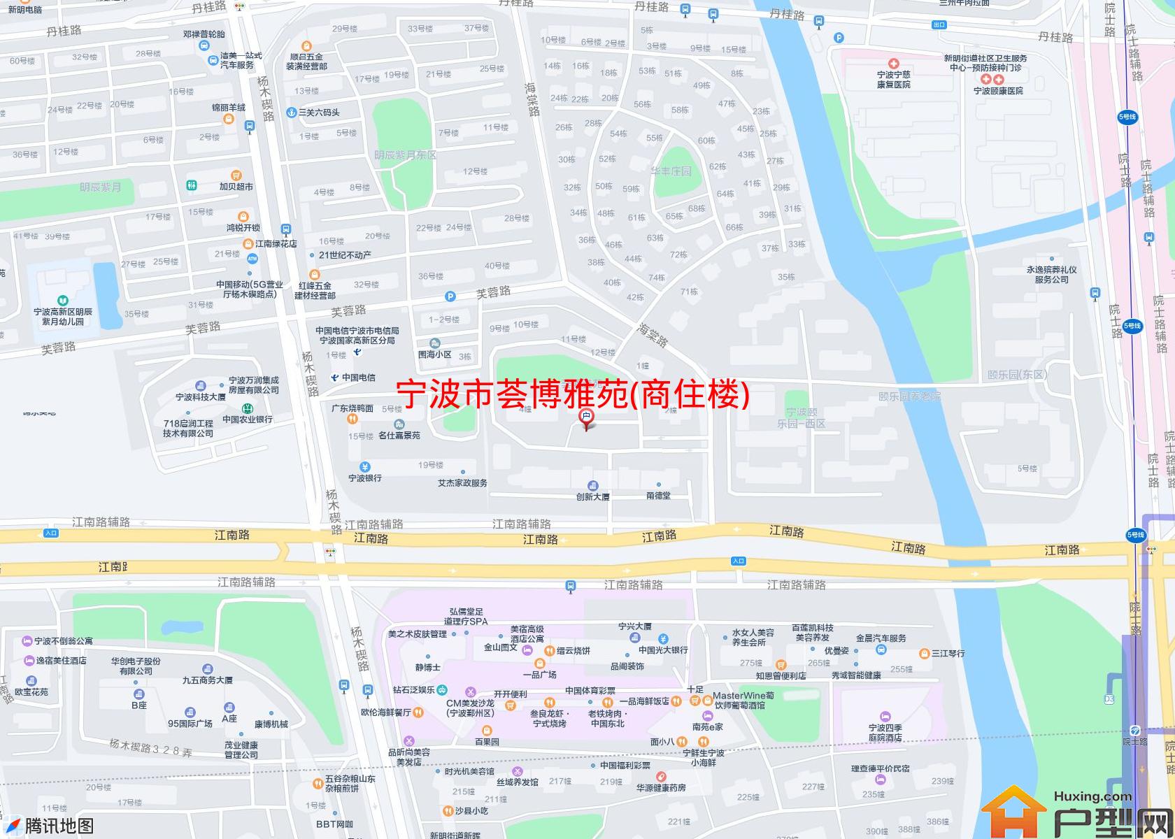 荟博雅苑(商住楼)小区 - 户型网