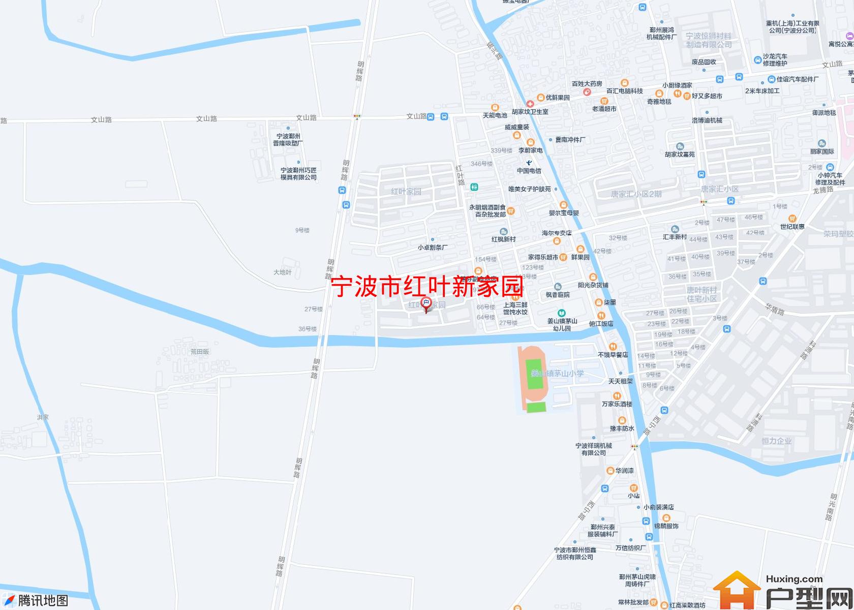 红叶新家园小区 - 户型网