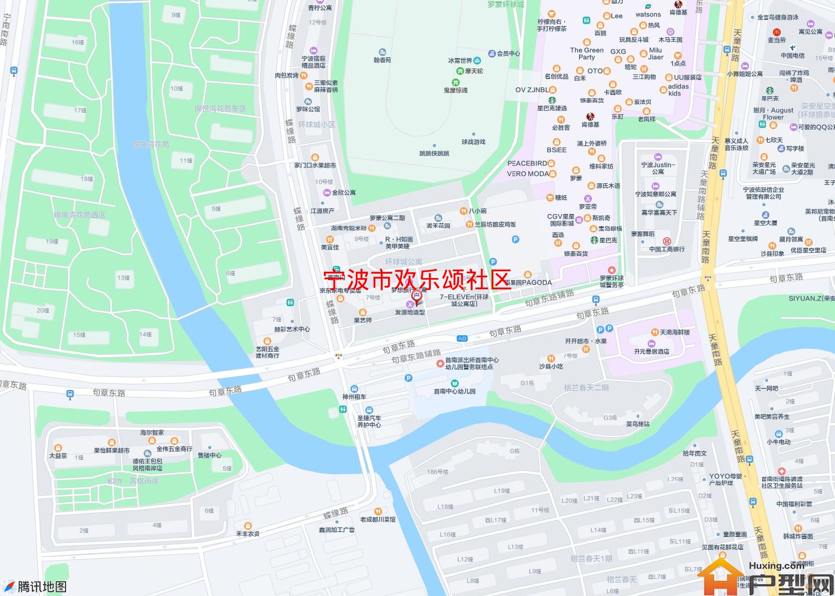 欢乐颂社区小区 - 户型网