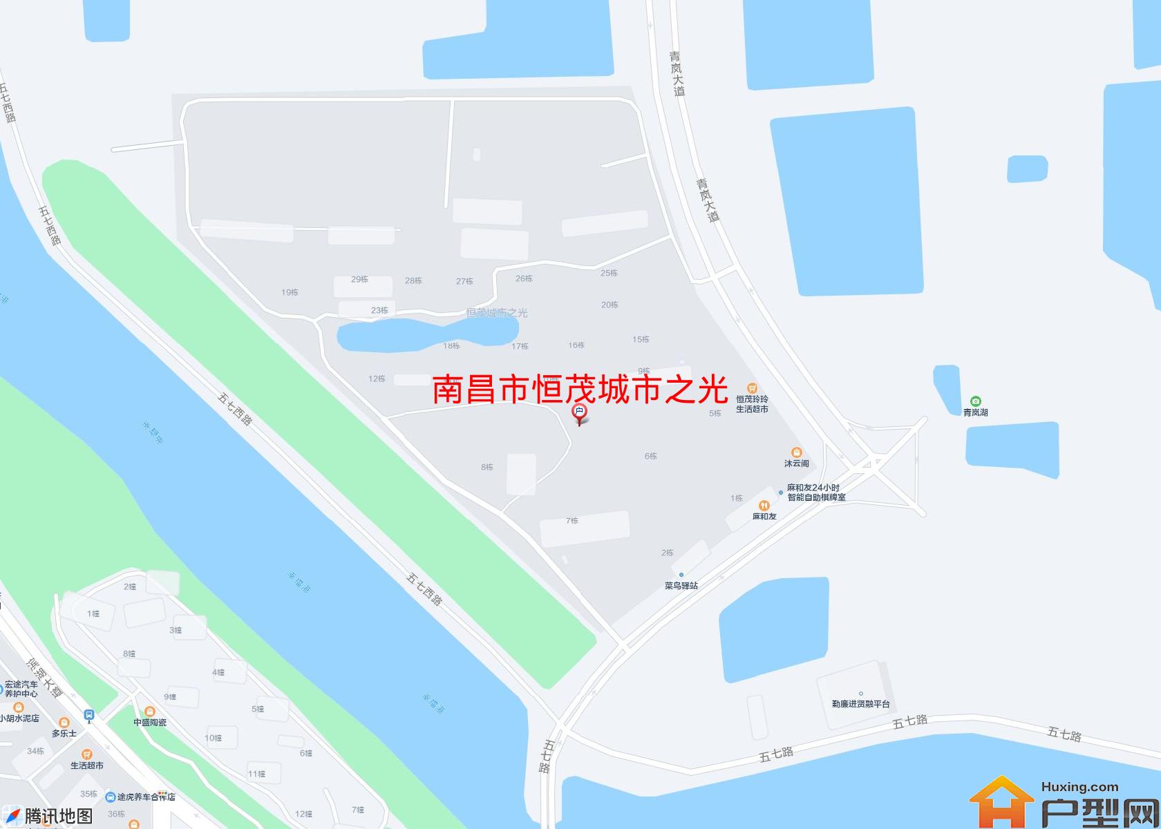 恒茂城市之光小区 - 户型网