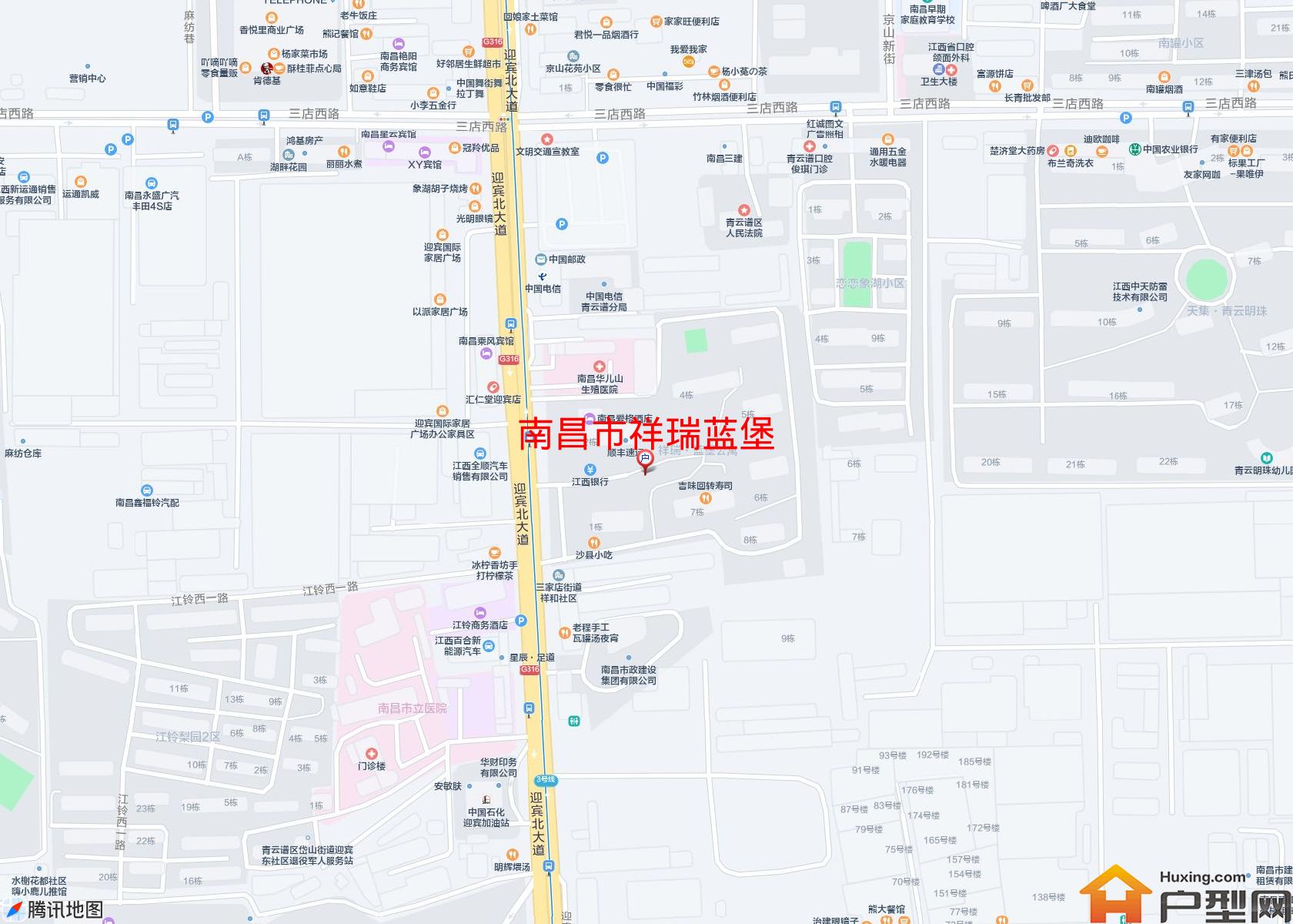 祥瑞蓝堡小区 - 户型网