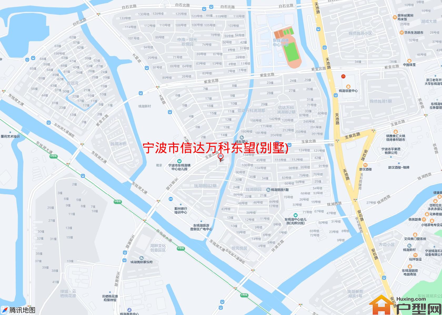 信达万科东望(别墅)小区 - 户型网