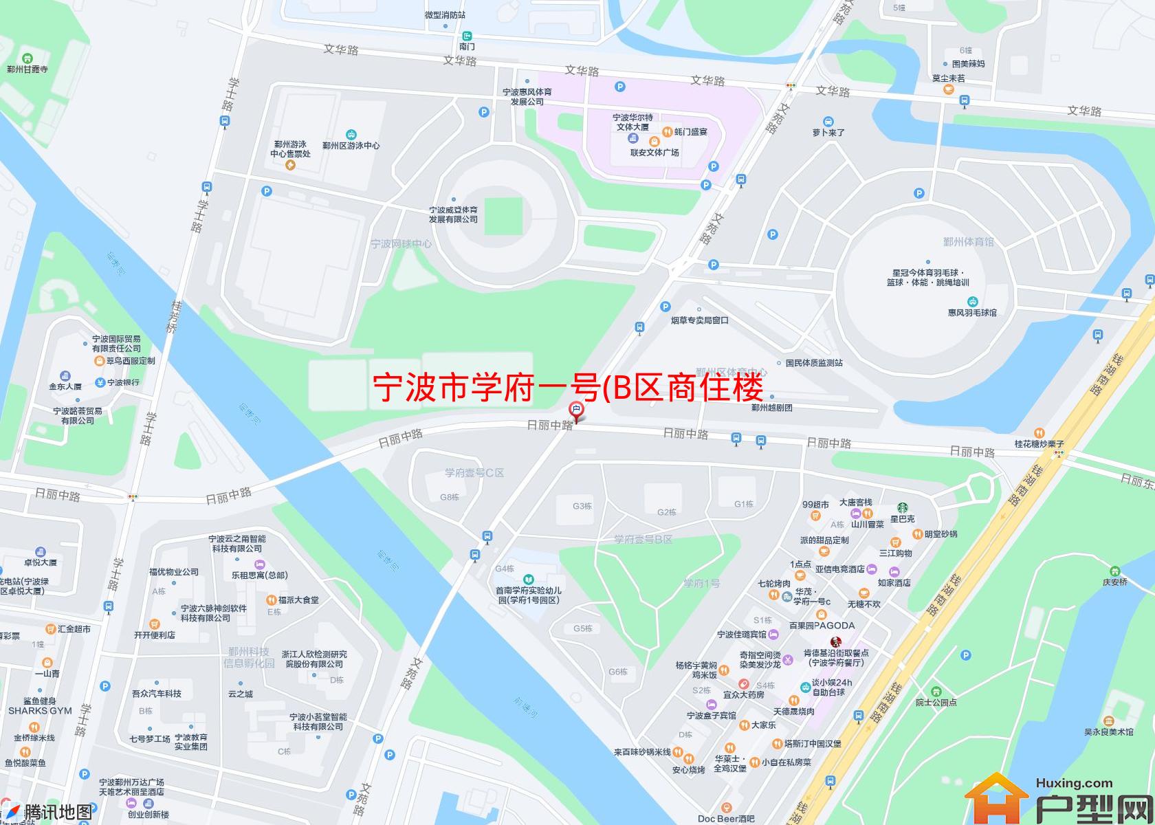 学府一号(B区商住楼)小区 - 户型网