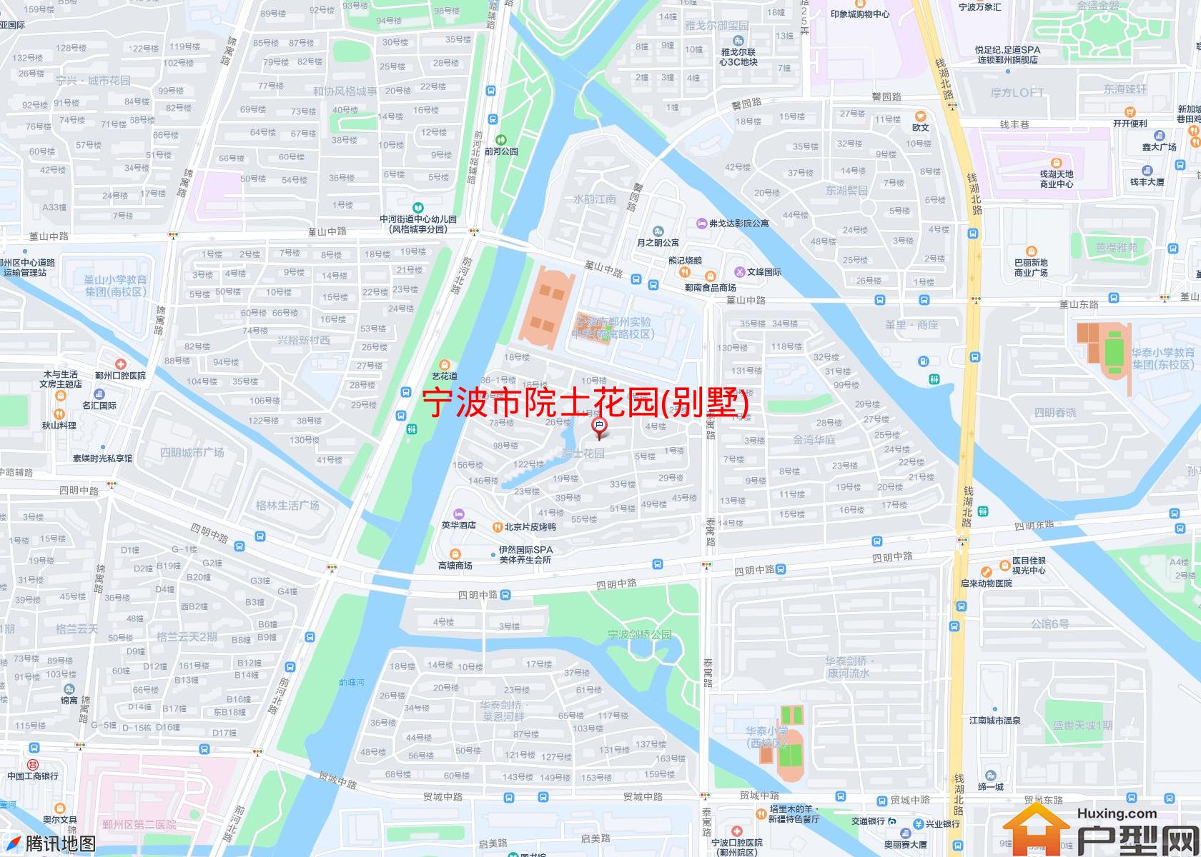 院士花园(别墅)小区 - 户型网